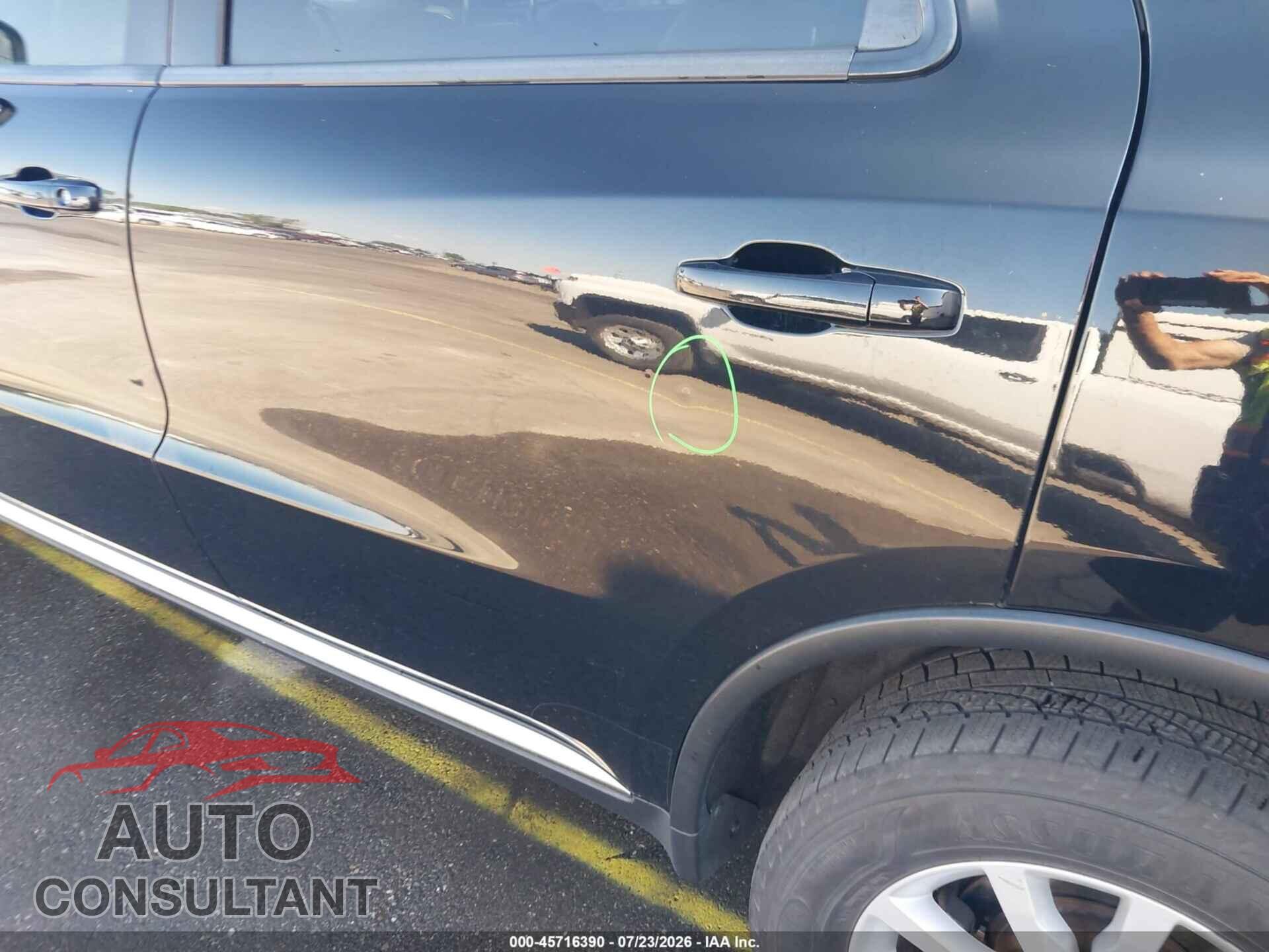DODGE DURANGO 2019 - 1C4RDJAGXKC839765