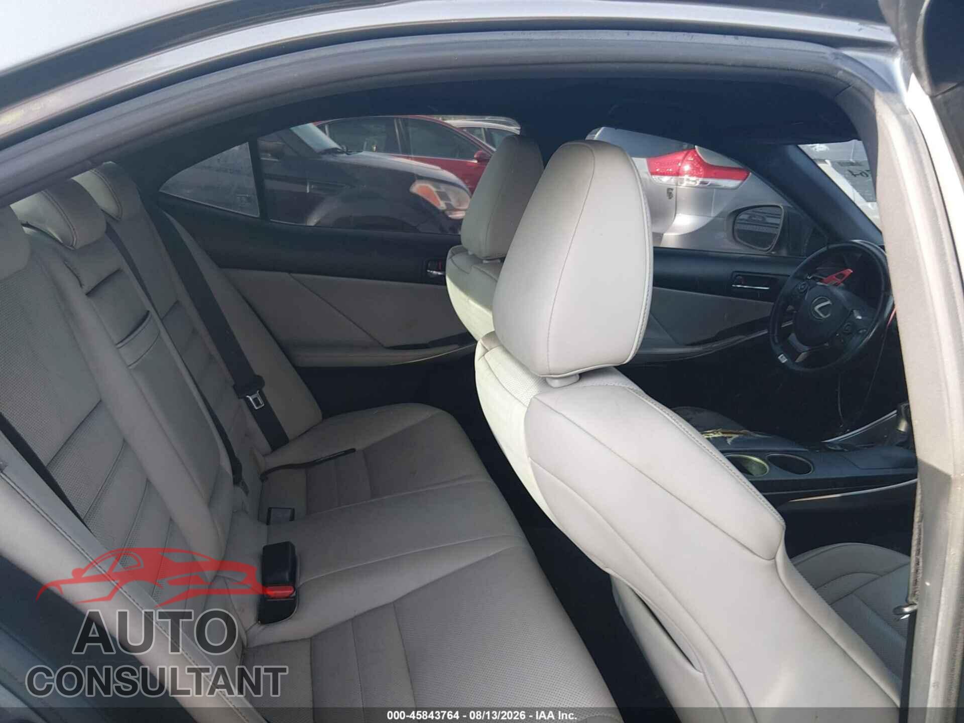 LEXUS IS 350 2015 - JTHCE1D26F5007657