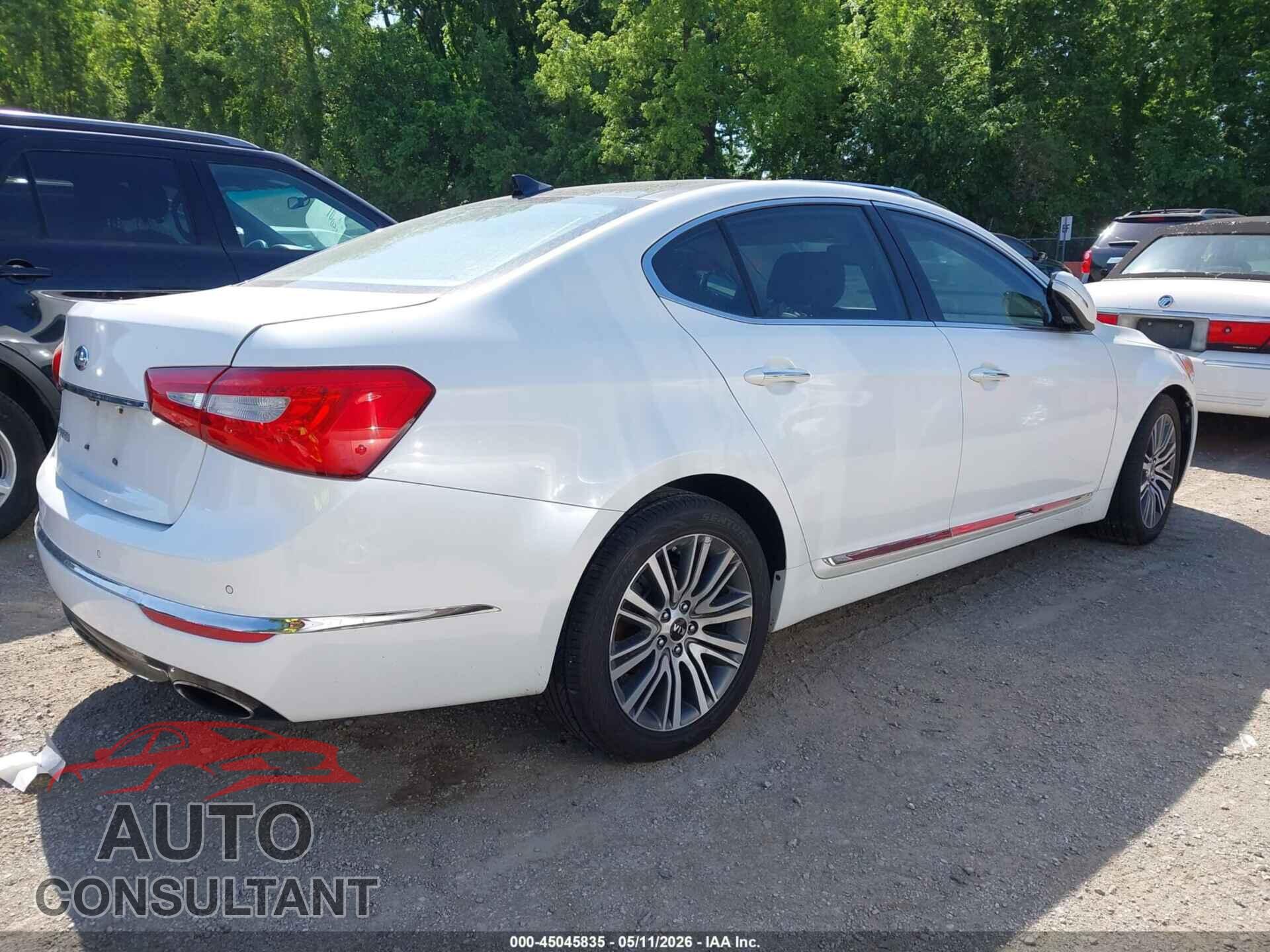KIA CADENZA 2014 - KNALN4D79E5151035