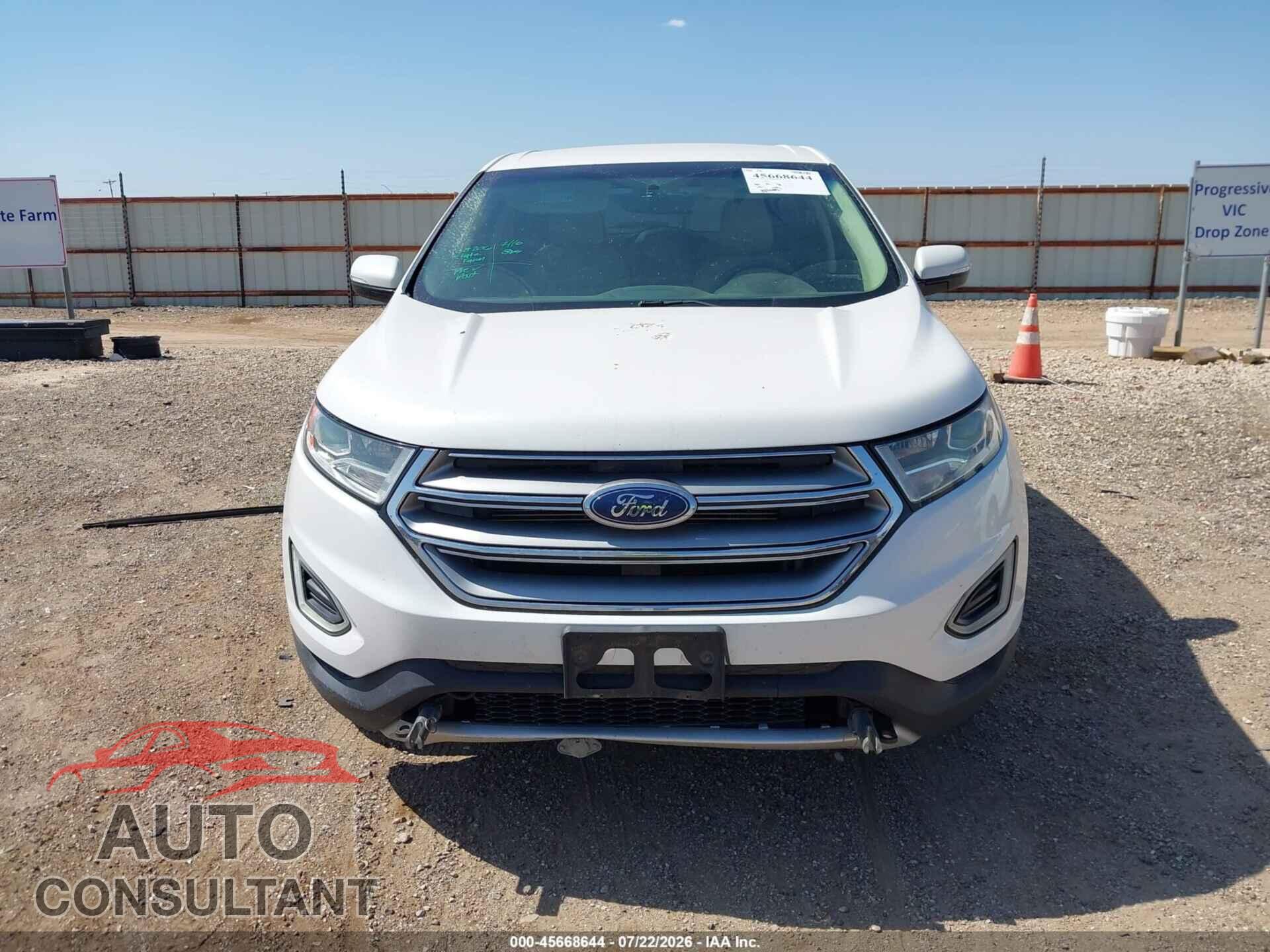 FORD EDGE 2015 - 2FMTK3J80FBB80726
