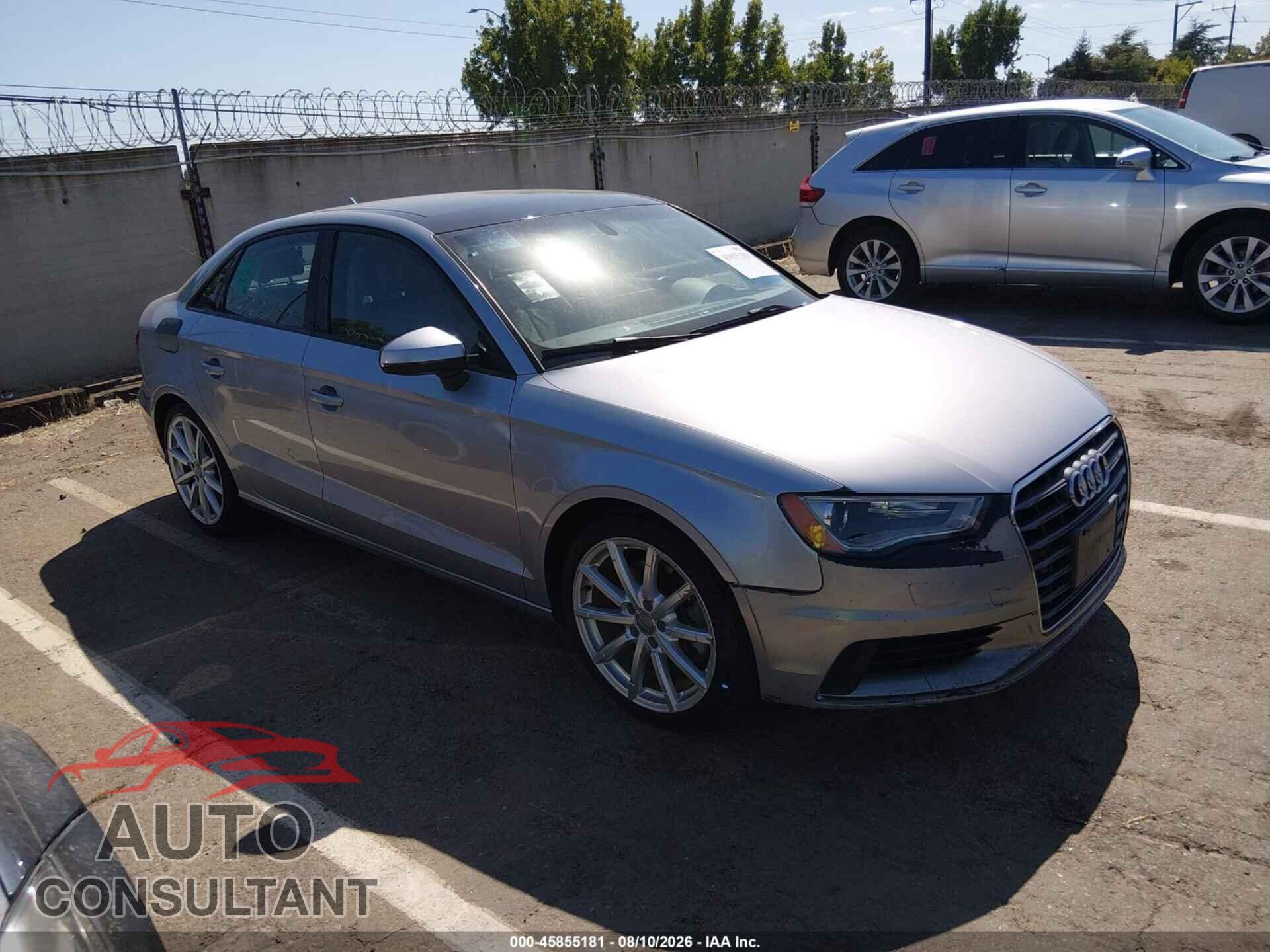 AUDI A3 2015 - WAUACGFF4F1143887