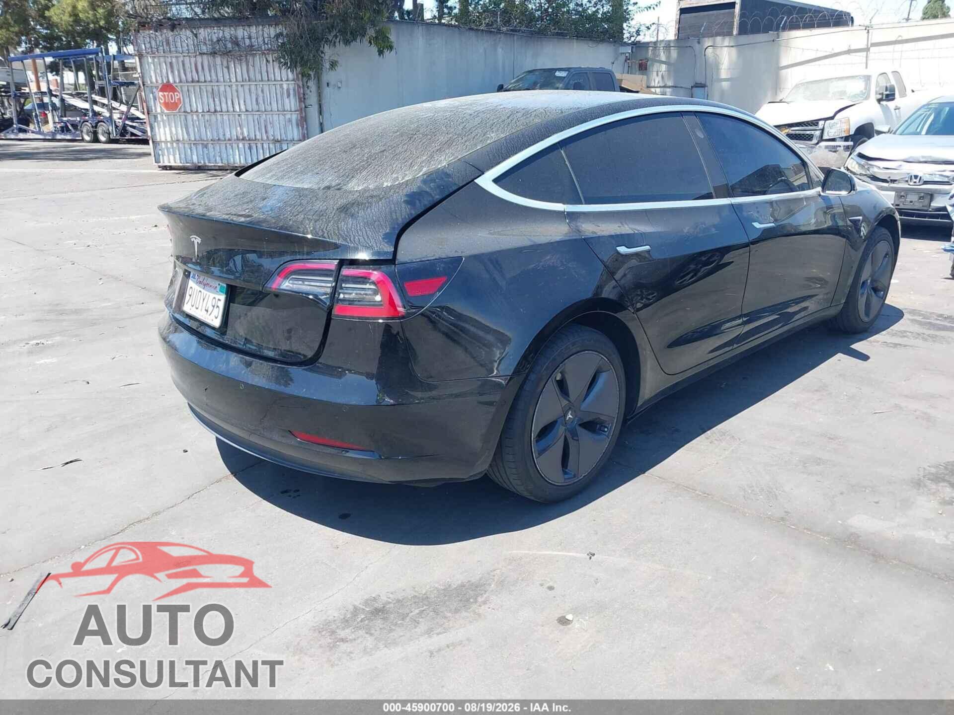 TESLA MODEL 3 2019 - 5YJ3E1EA5KF399384