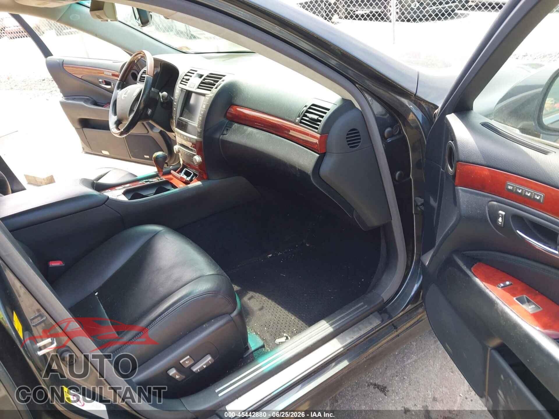 LEXUS LS 460 2011 - JTHGL5EFXB5044124