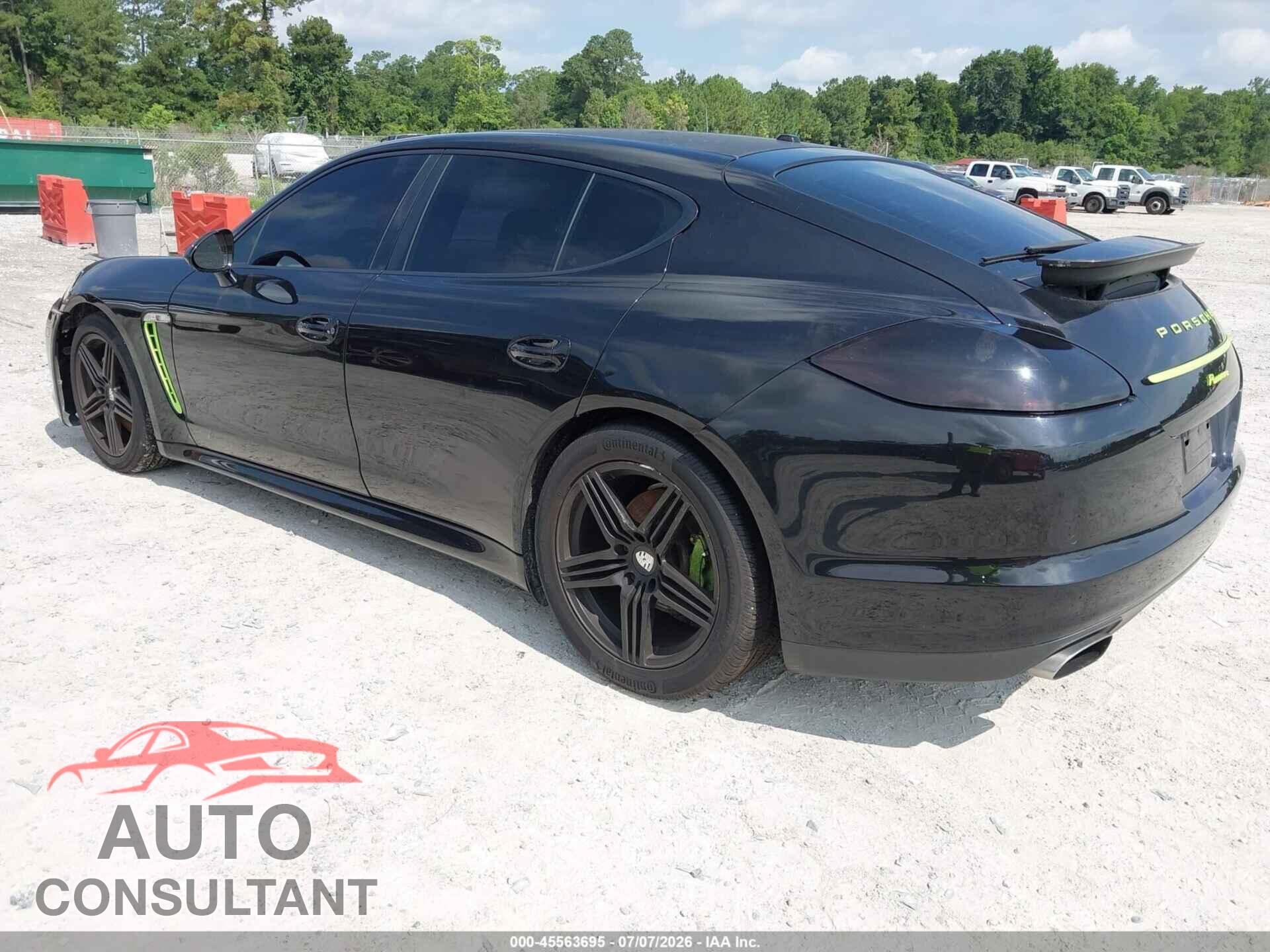 PORSCHE PANAMERA 2012 - WP0AA2A73CL014003