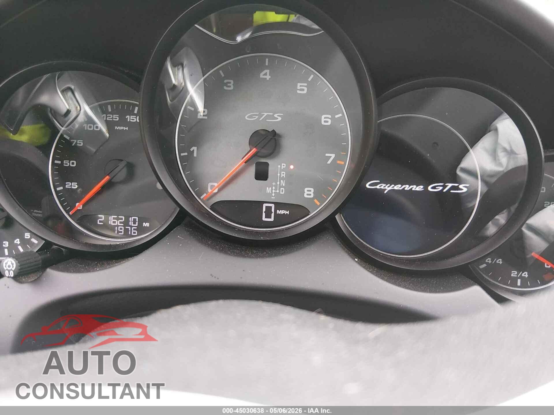 PORSCHE CAYENNE 2013 - WP1AD2A22DLA79324