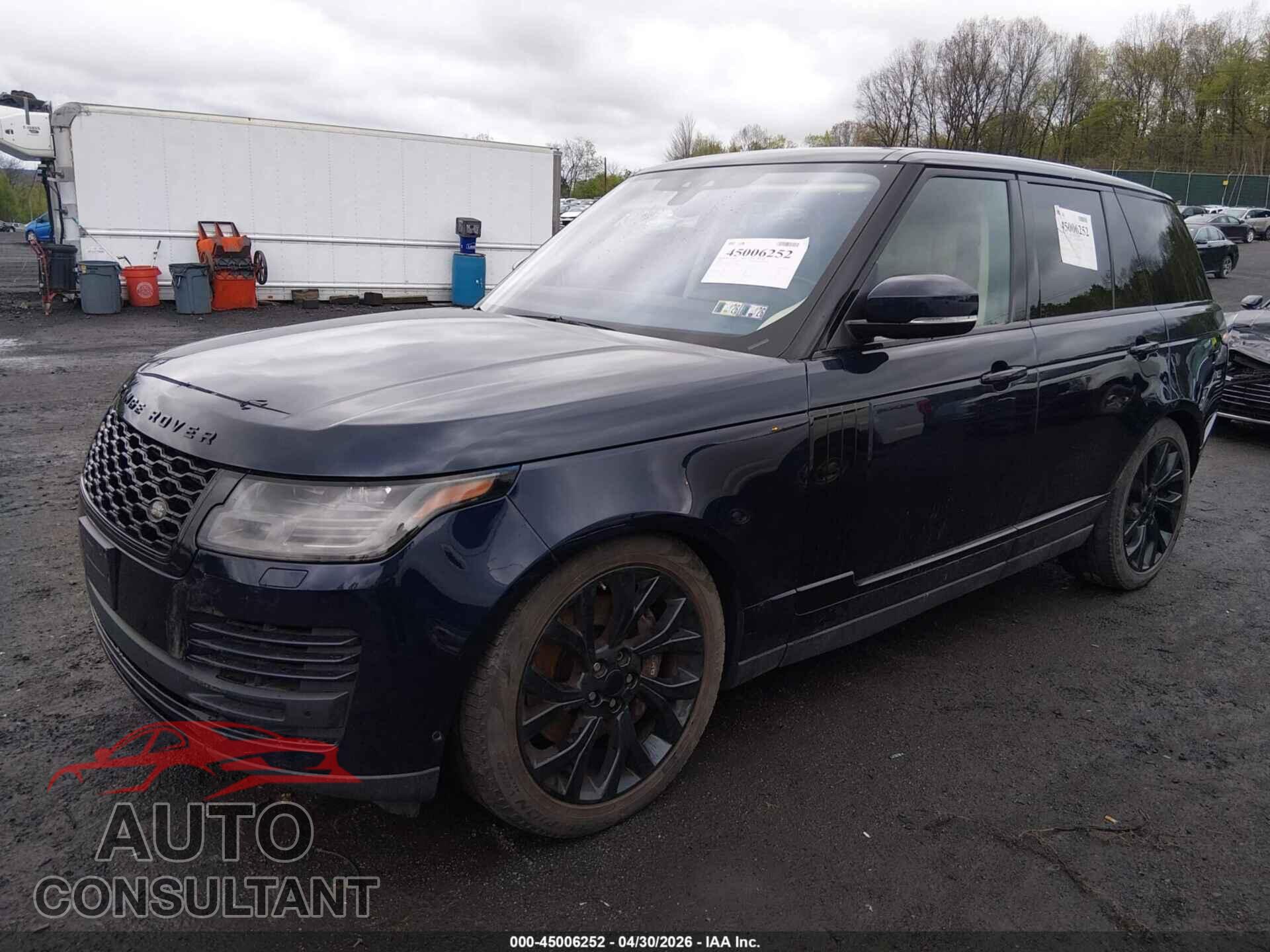 LAND ROVER RANGE ROVER 2020 - SALGS2RU2LA578635