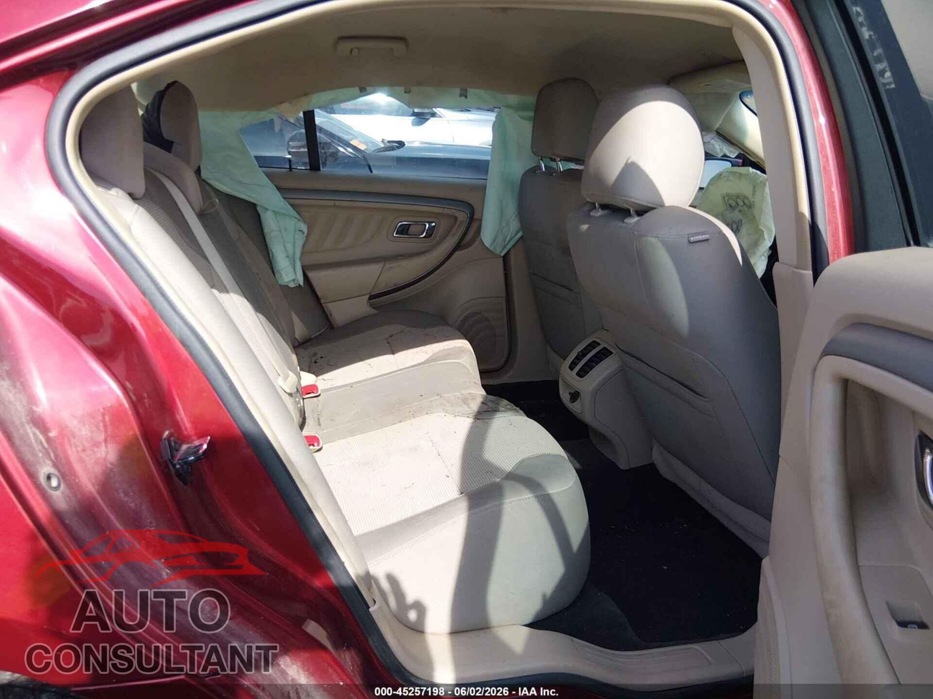 FORD TAURUS 2013 - 1FAHP2E87DG221087