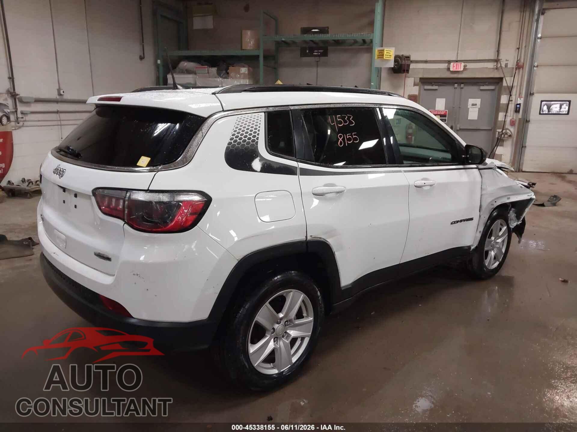 JEEP COMPASS 2022 - 3C4NJDBB6NT110621