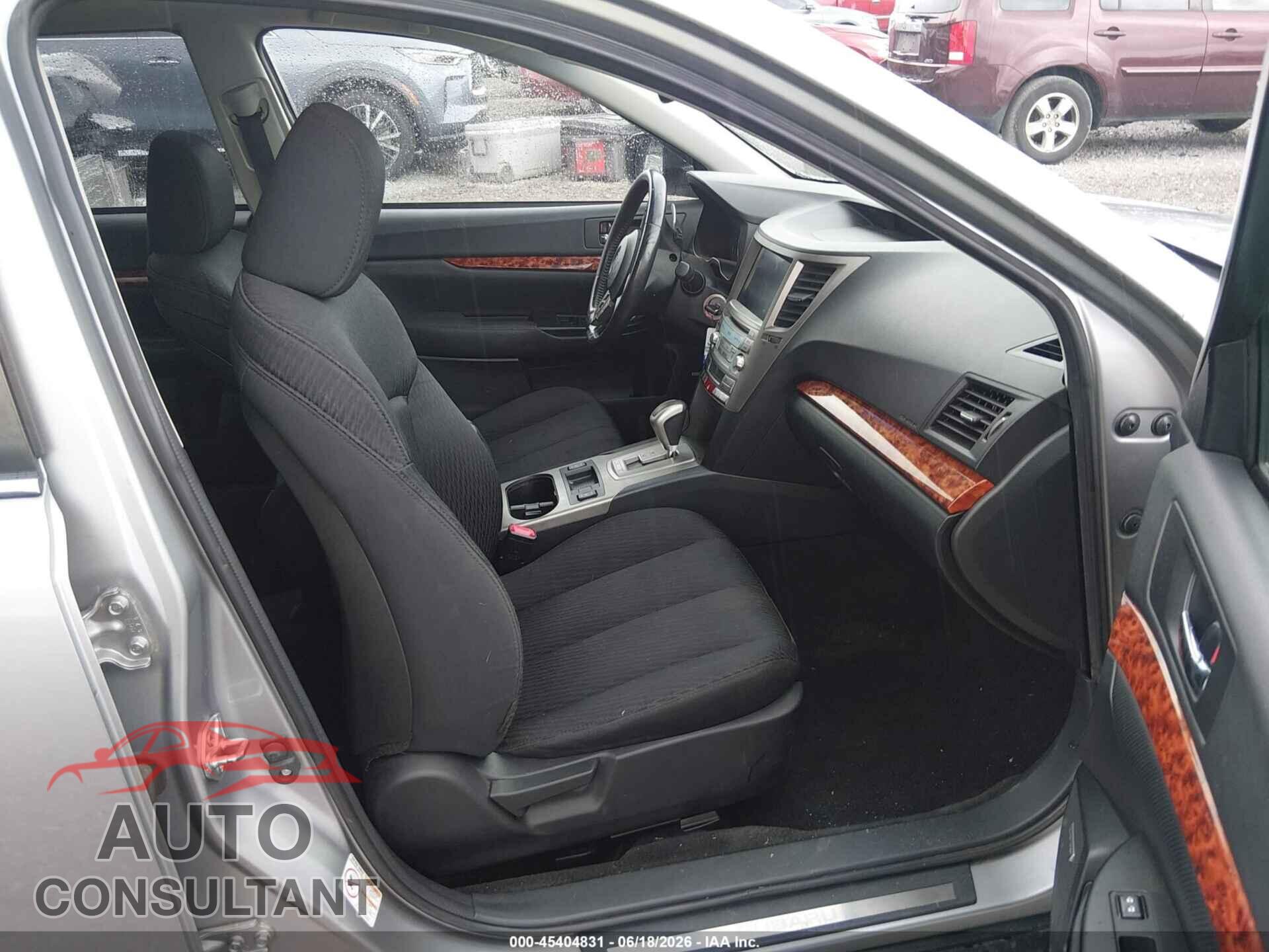 SUBARU OUTBACK 2011 - 4S4BRBLC4B3393692