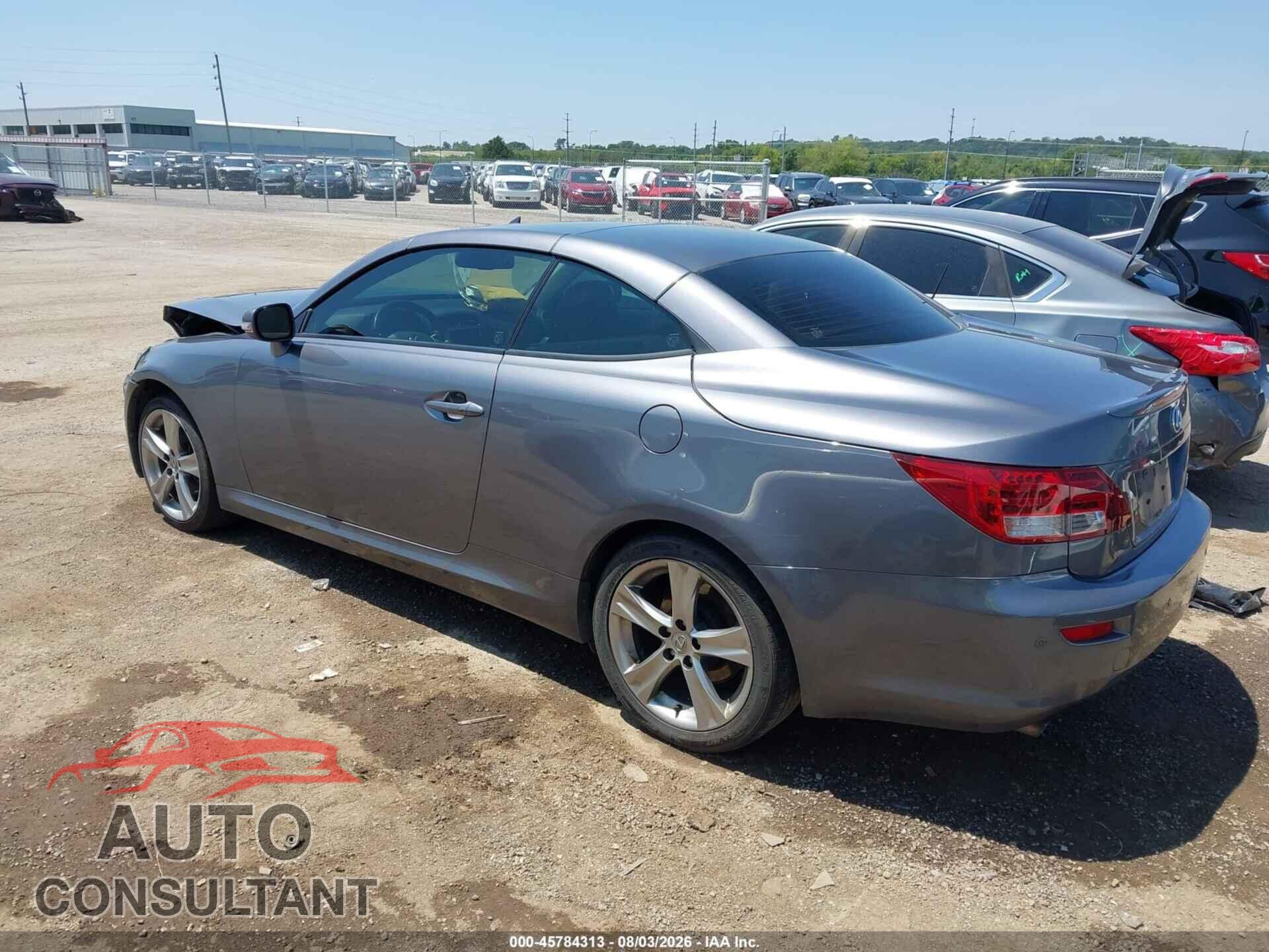 LEXUS IS 250C 2012 - JTHFF2C22C2526221