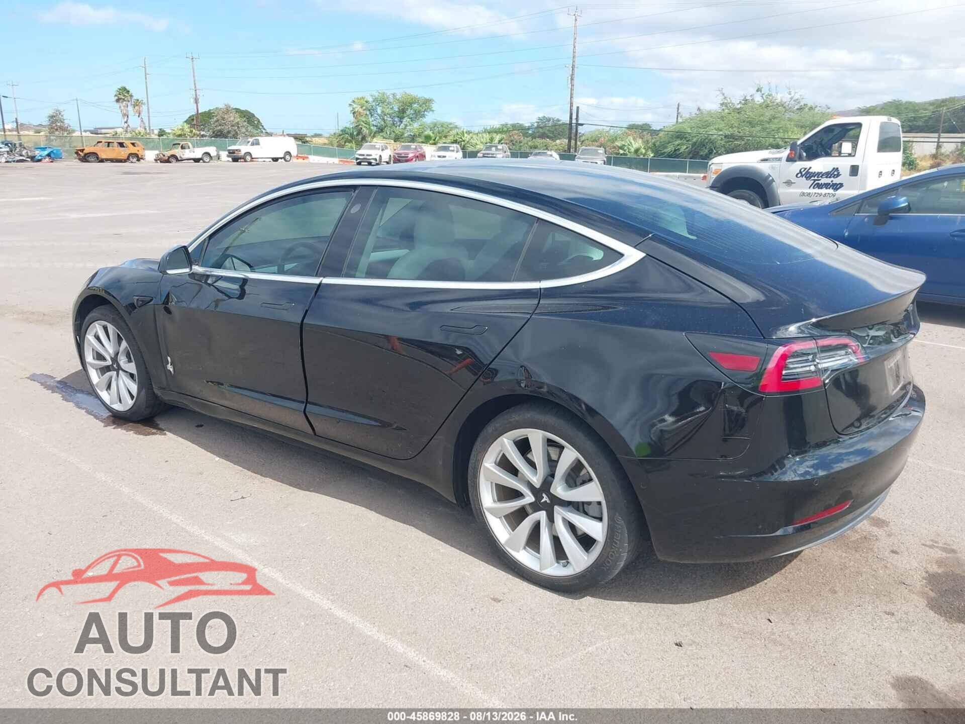 TESLA MODEL 3 2018 - 5YJ3E1EBXJF112869