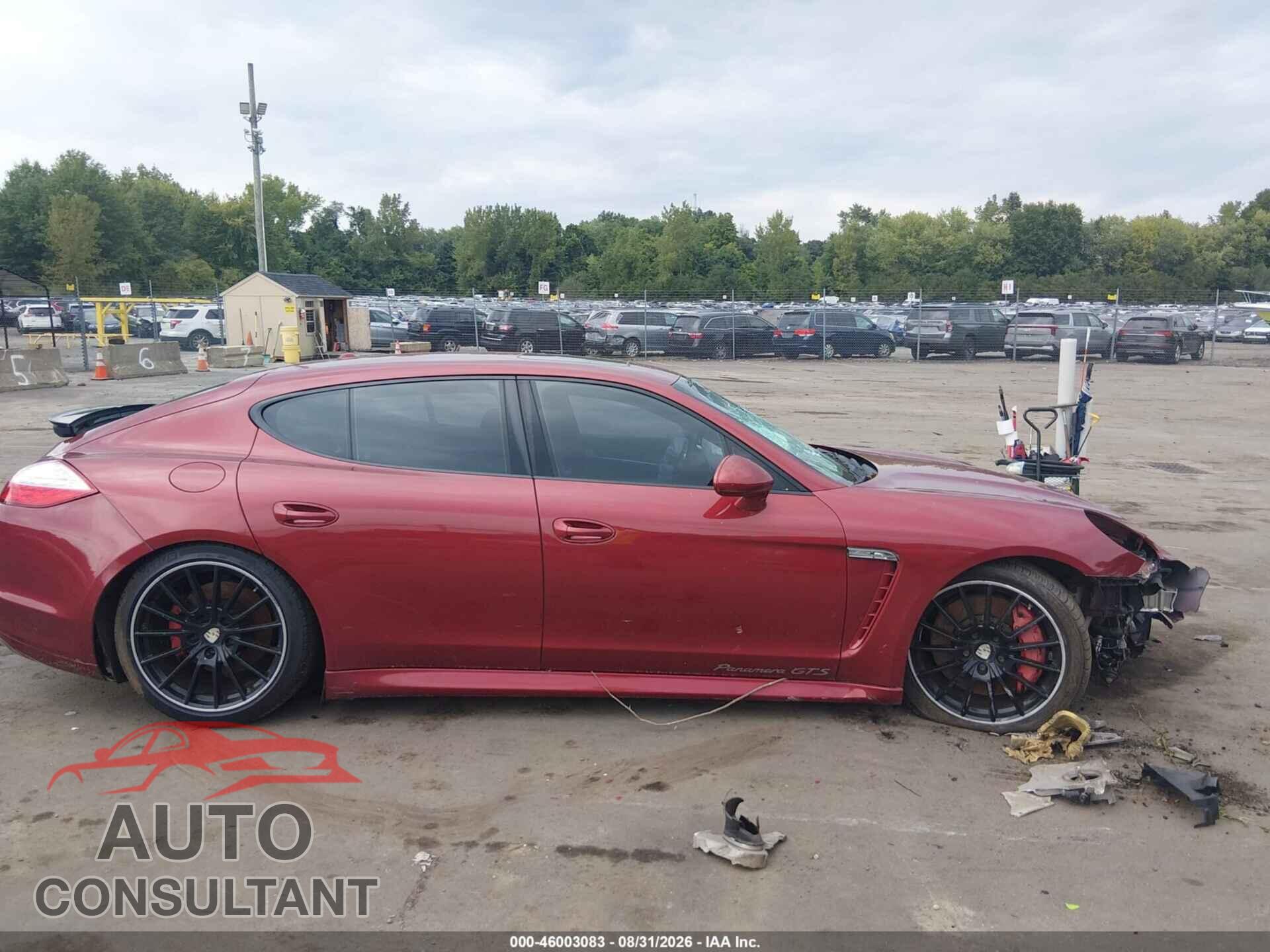 PORSCHE PANAMERA 2013 - WP0AF2A70DL075389