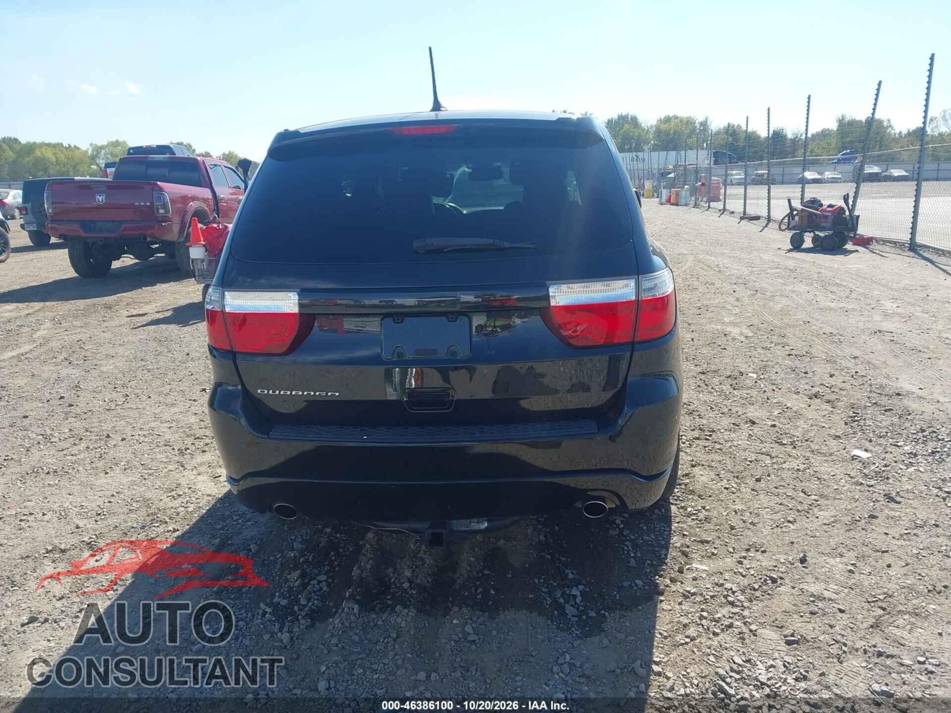 DODGE DURANGO 2013 - 1C4RDHAG8DC659762