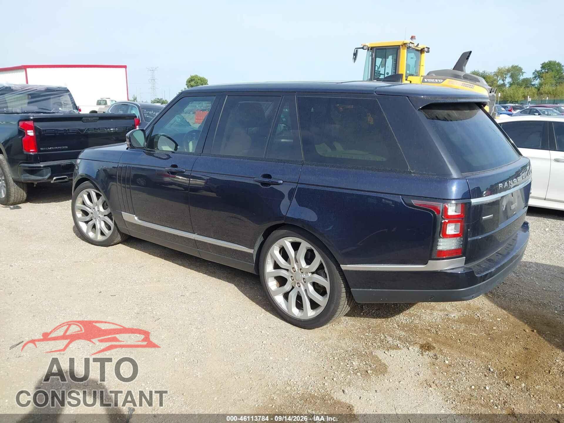 LAND ROVER RANGE ROVER 2017 - SALGS2FE8HA362647