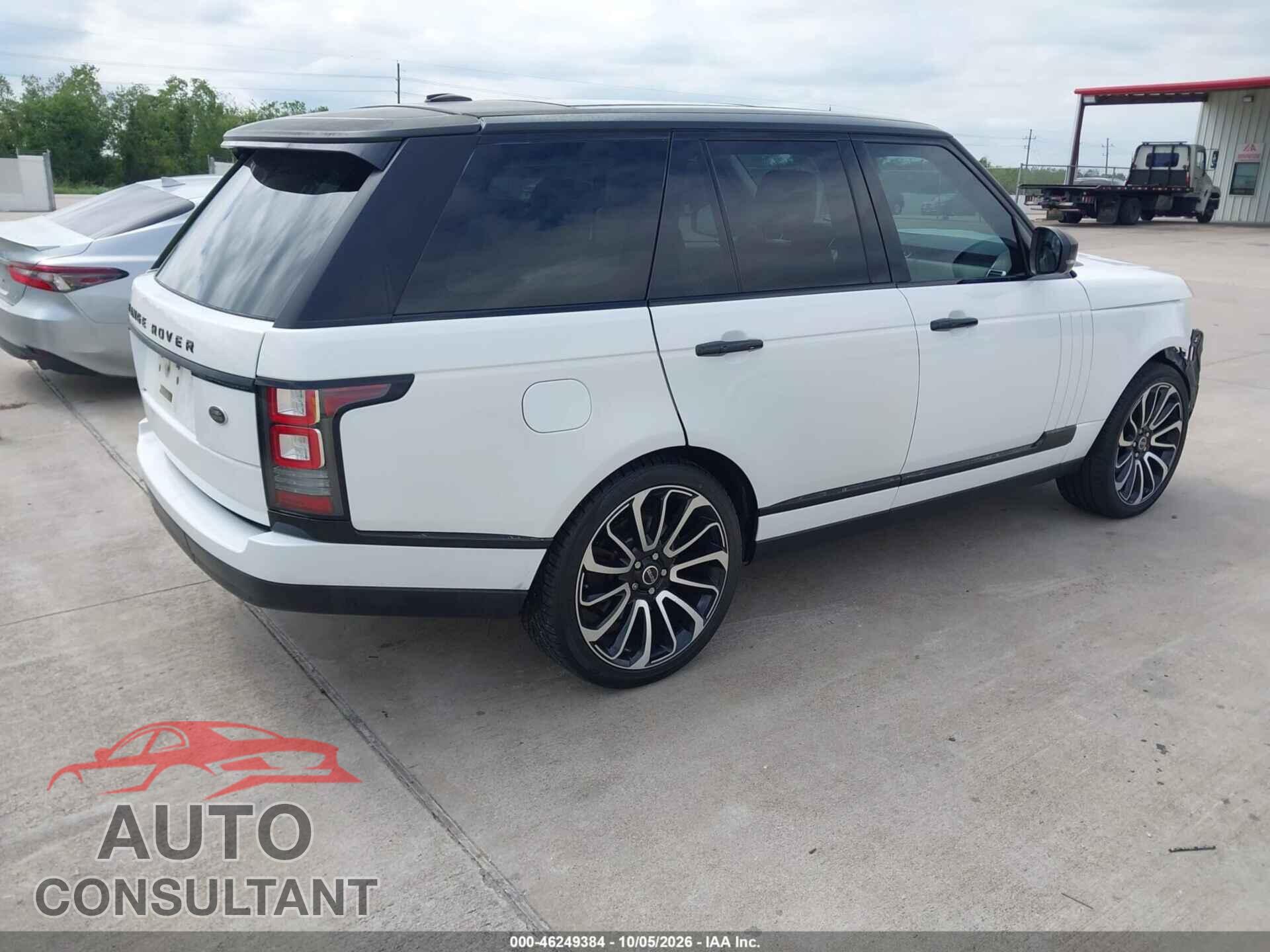 LAND ROVER RANGE ROVER 2015 - SALGS2VF8FA239552