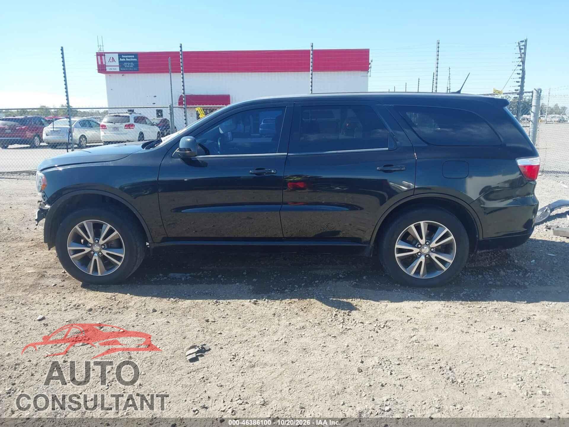 DODGE DURANGO 2013 - 1C4RDHAG8DC659762