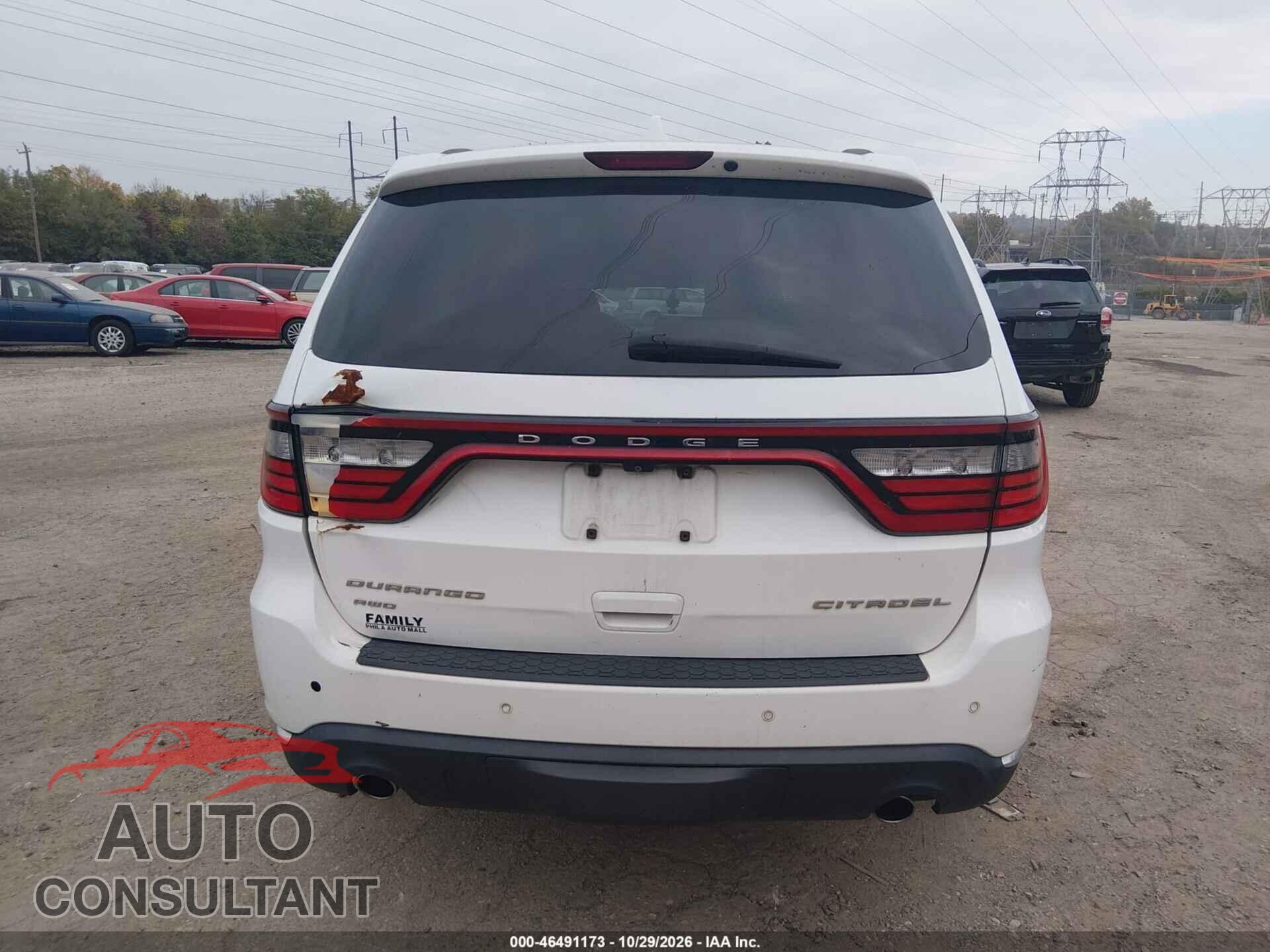 DODGE DURANGO 2015 - 1C4SDJET1FC723479