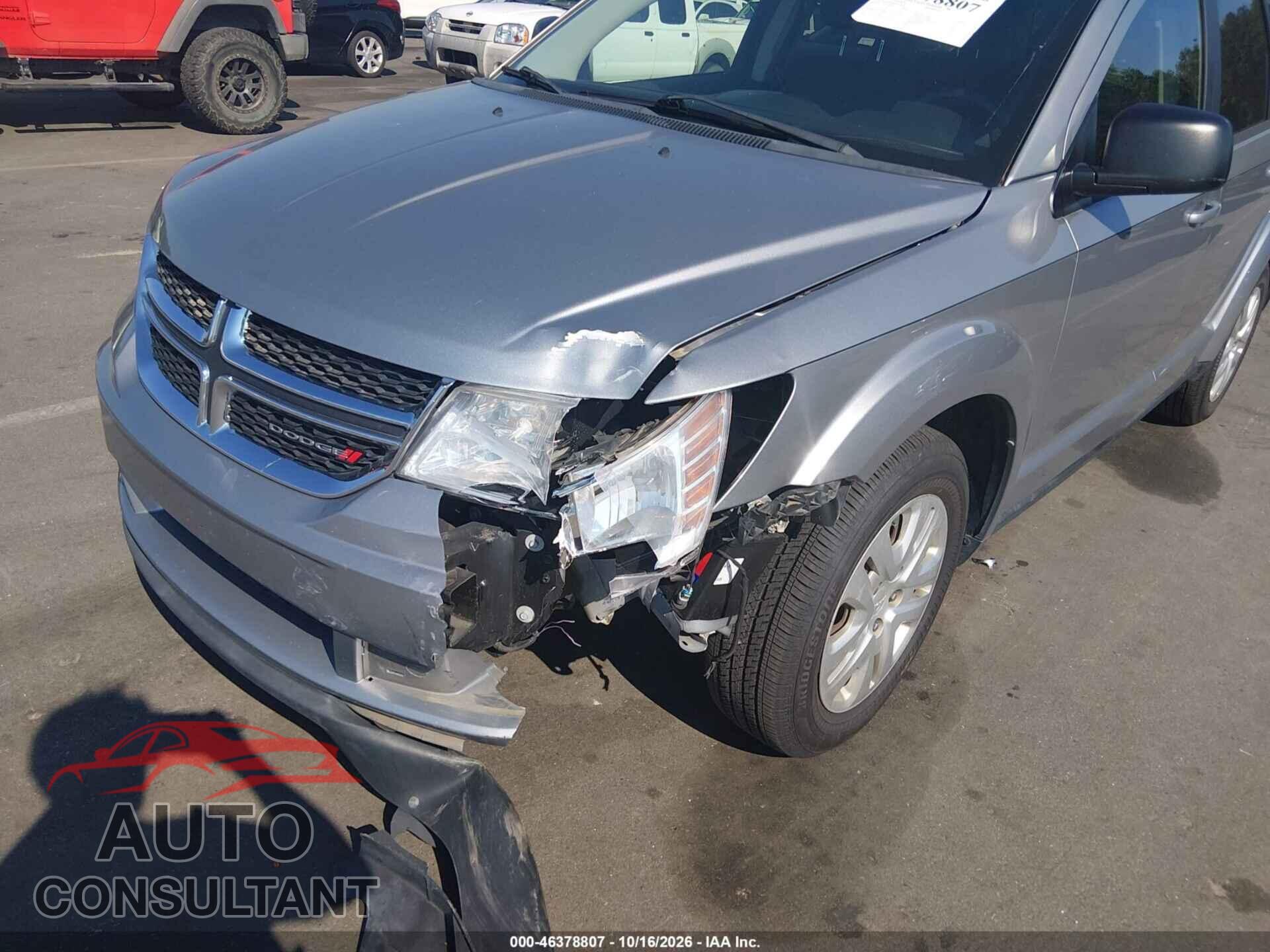 DODGE JOURNEY 2017 - 3C4PDCAB5HT516020