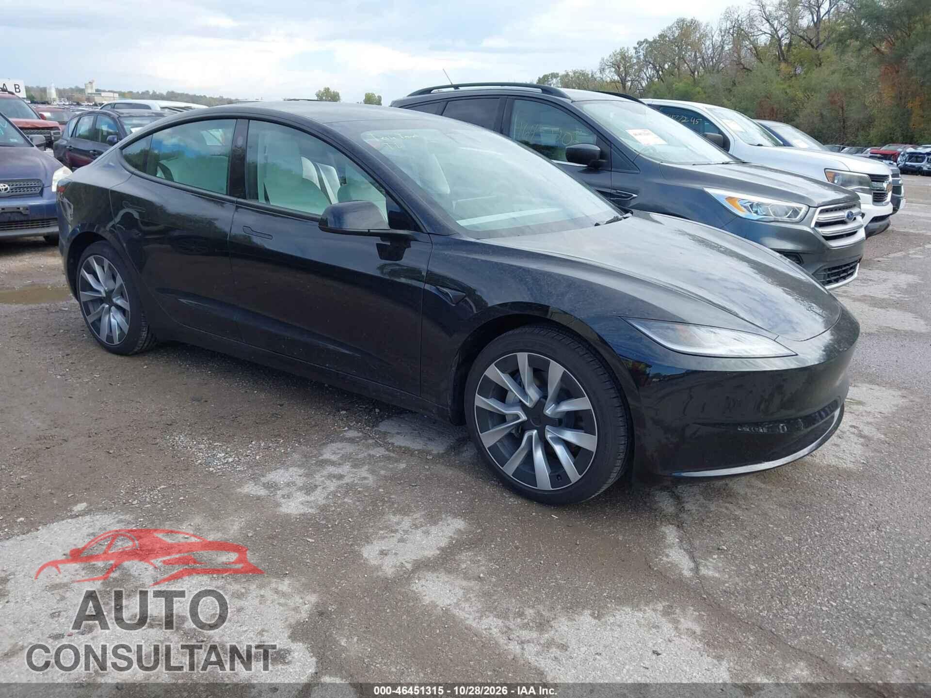 TESLA MODEL 3 2026 - 5YJ3E1EAXTF209936
