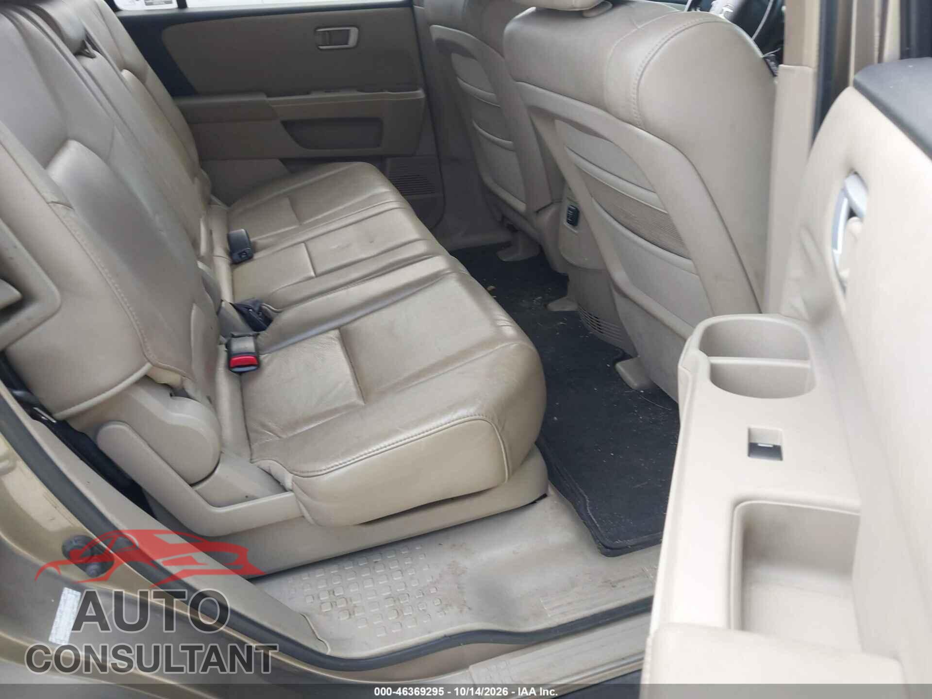 HONDA PILOT 2009 - 5FNYF48579B027770