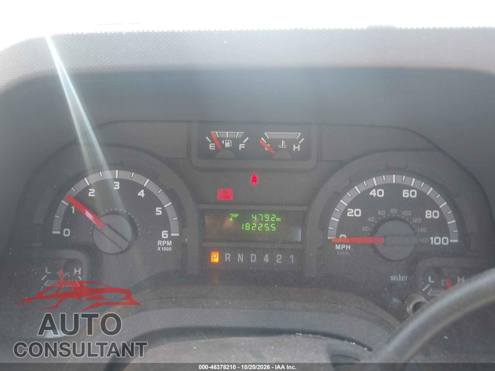 FORD E-450 CUTAWAY 2017 - 1FDXE4FS8HDC12645