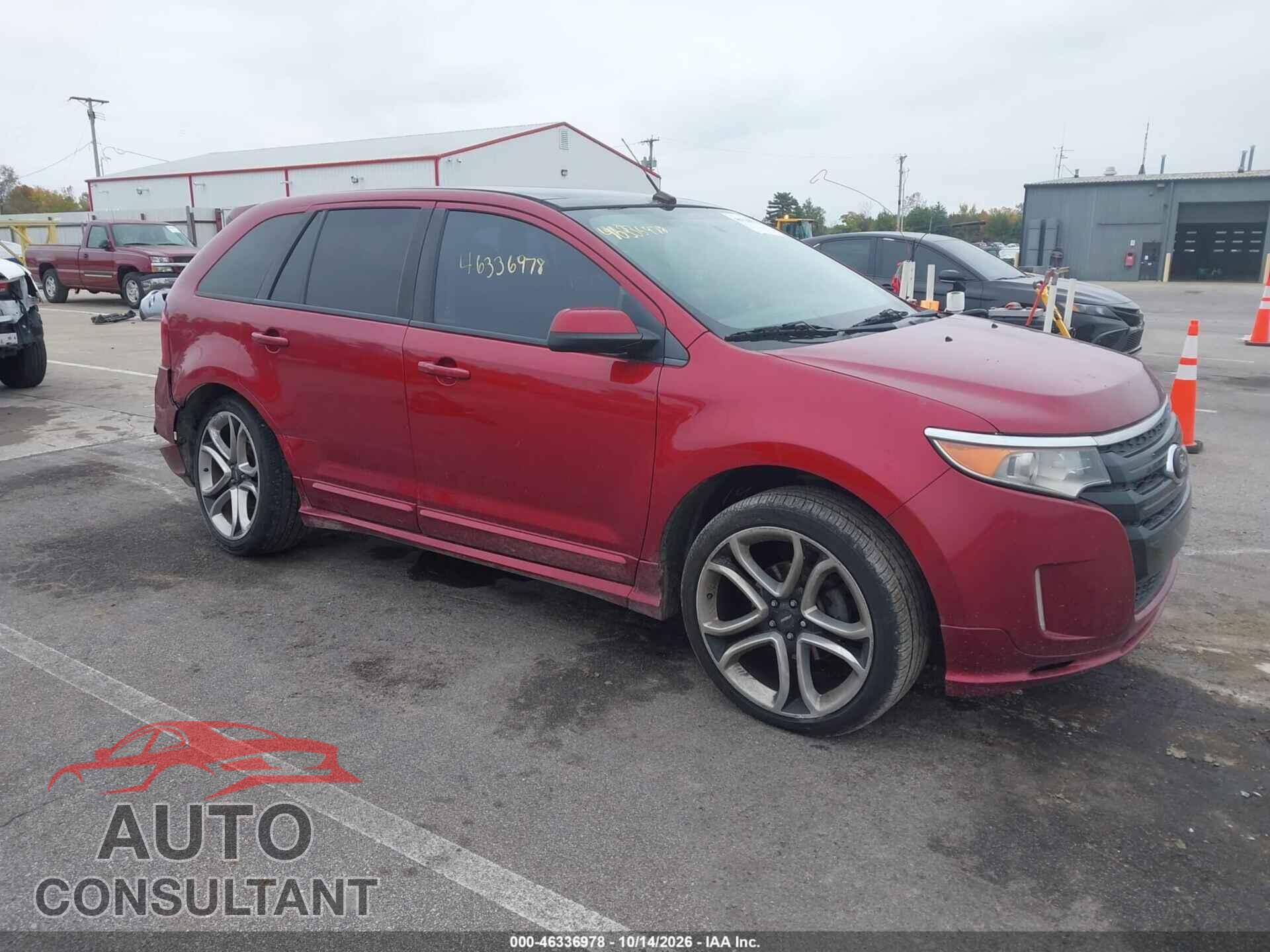 FORD EDGE 2013 - 2FMDK3AK5DBB86194