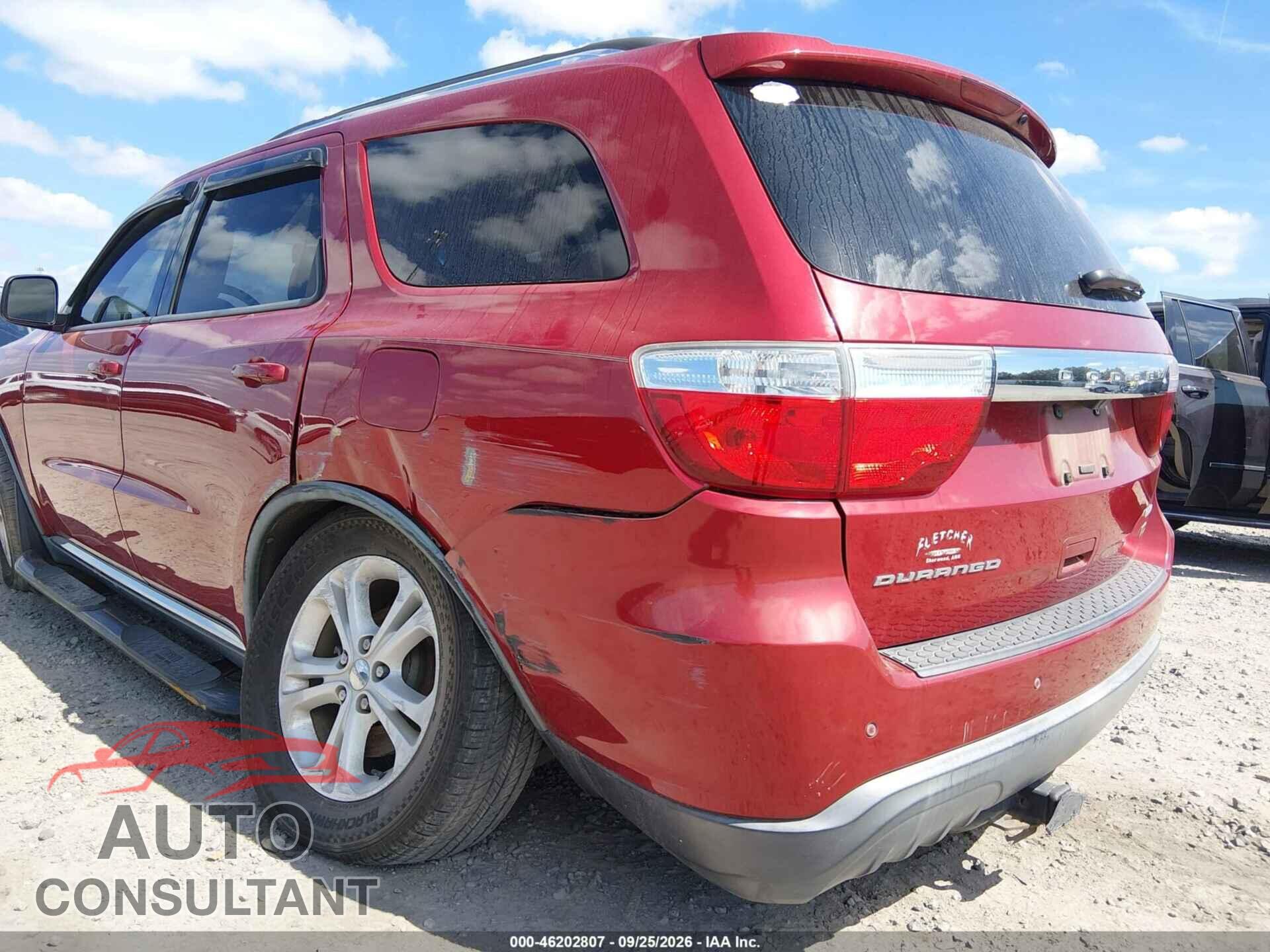 DODGE DURANGO 2011 - 1D4RD4GG1BC634380