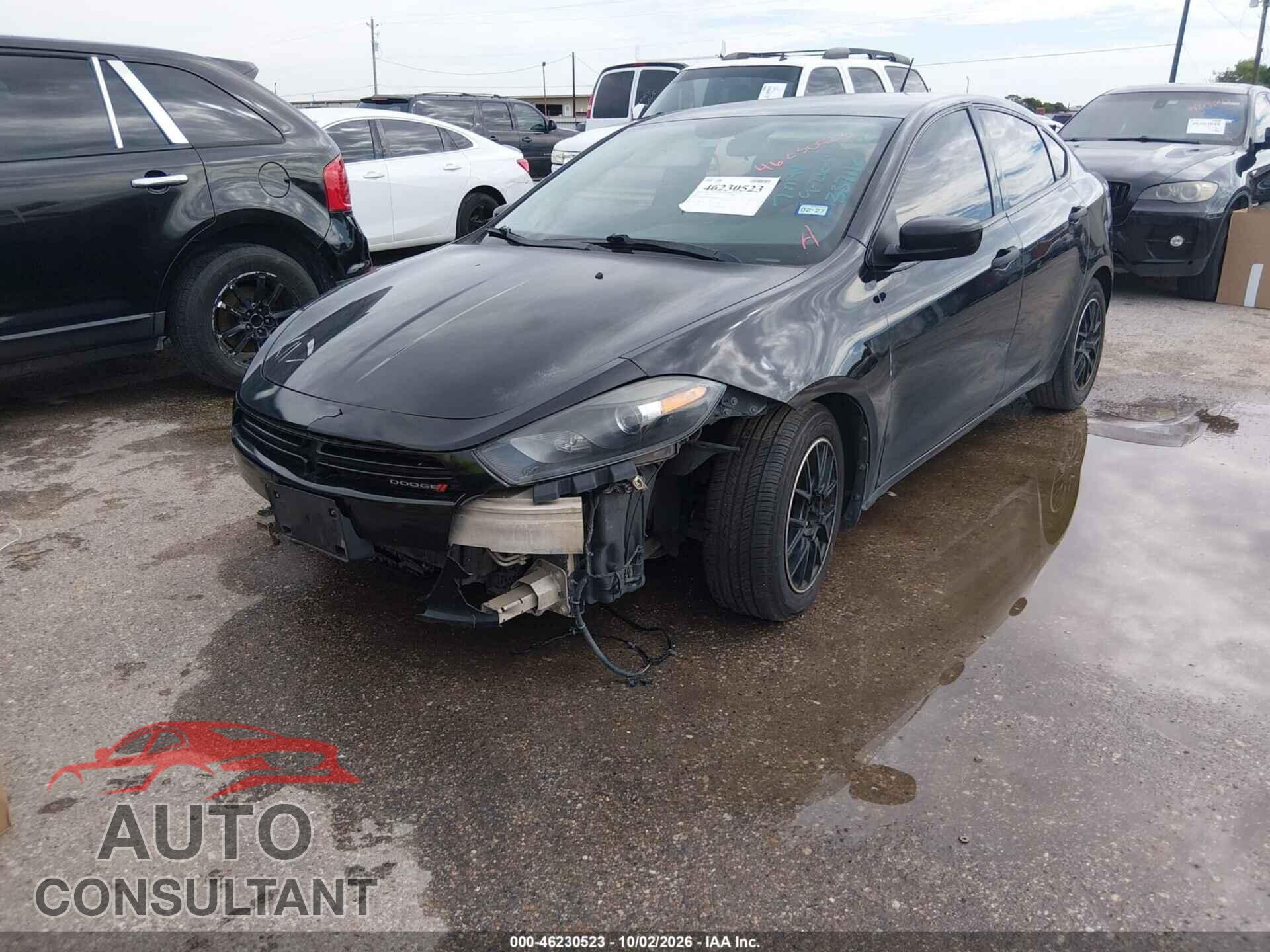 DODGE DART 2013 - 1C3CDFAA8DD337112