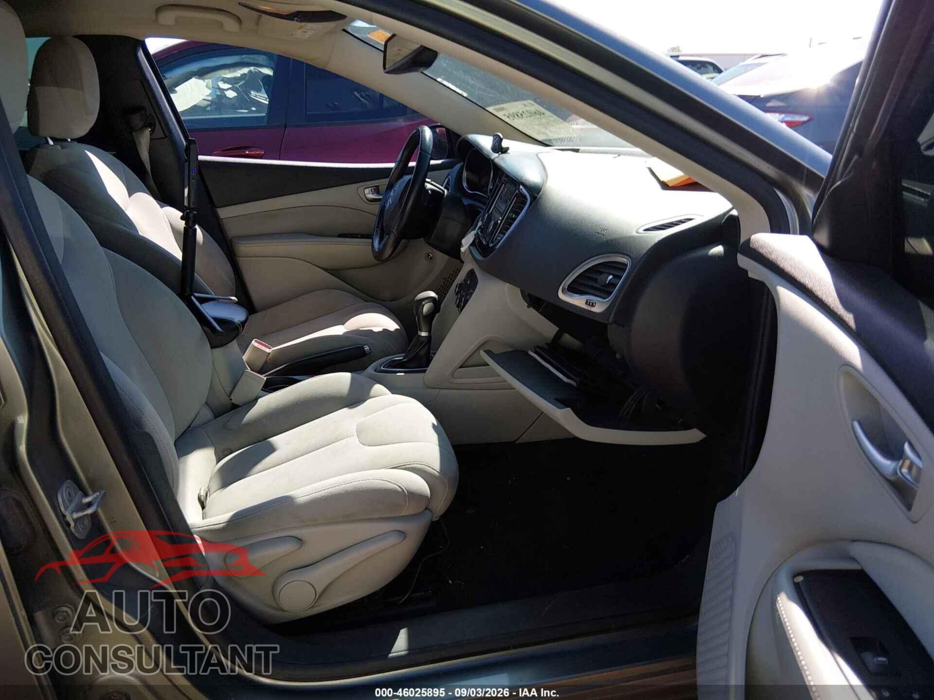 DODGE DART 2013 - 1C3CDFBA7DD708128
