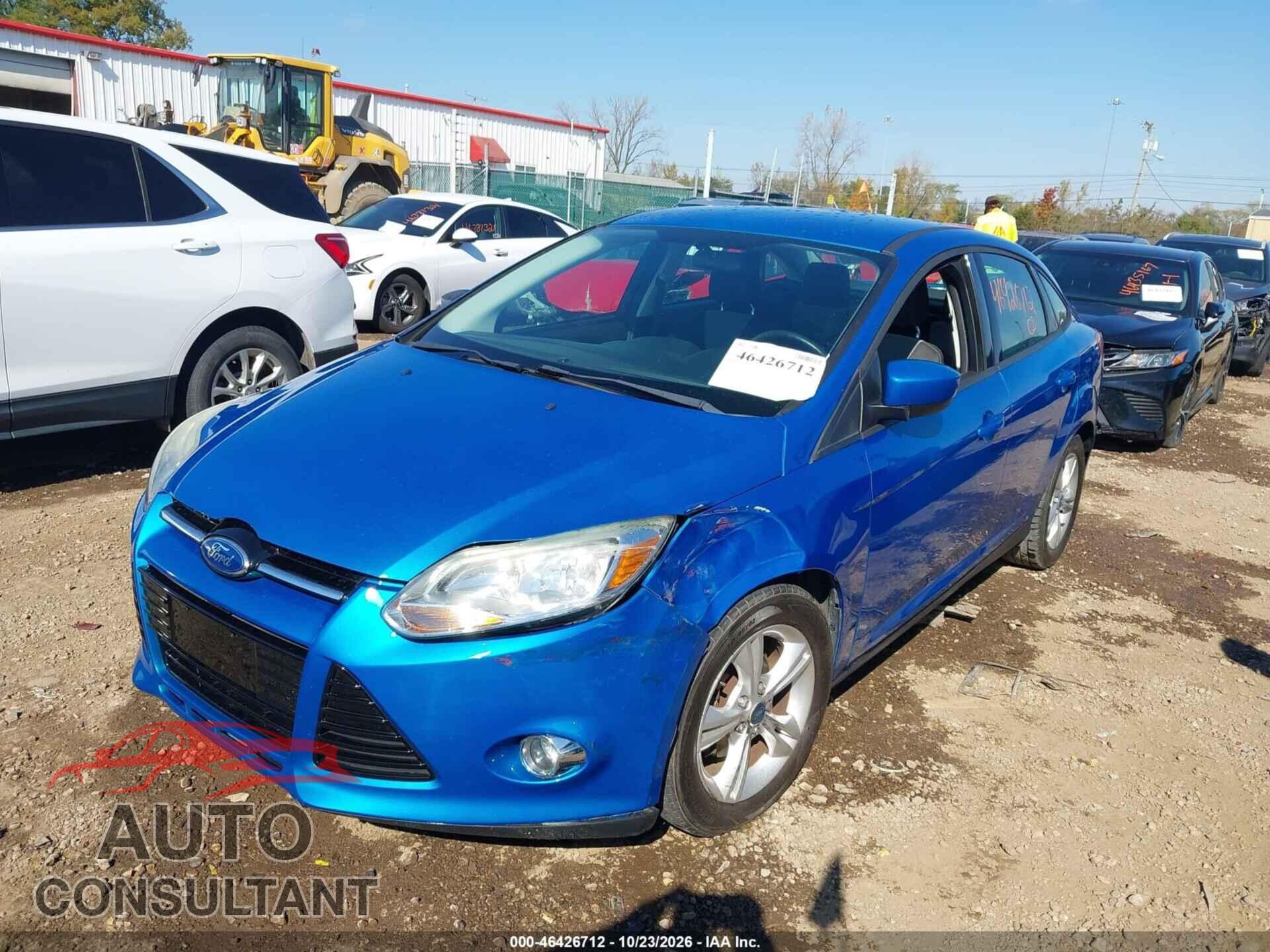 FORD FOCUS 2012 - 1FAHP3F2XCL255305