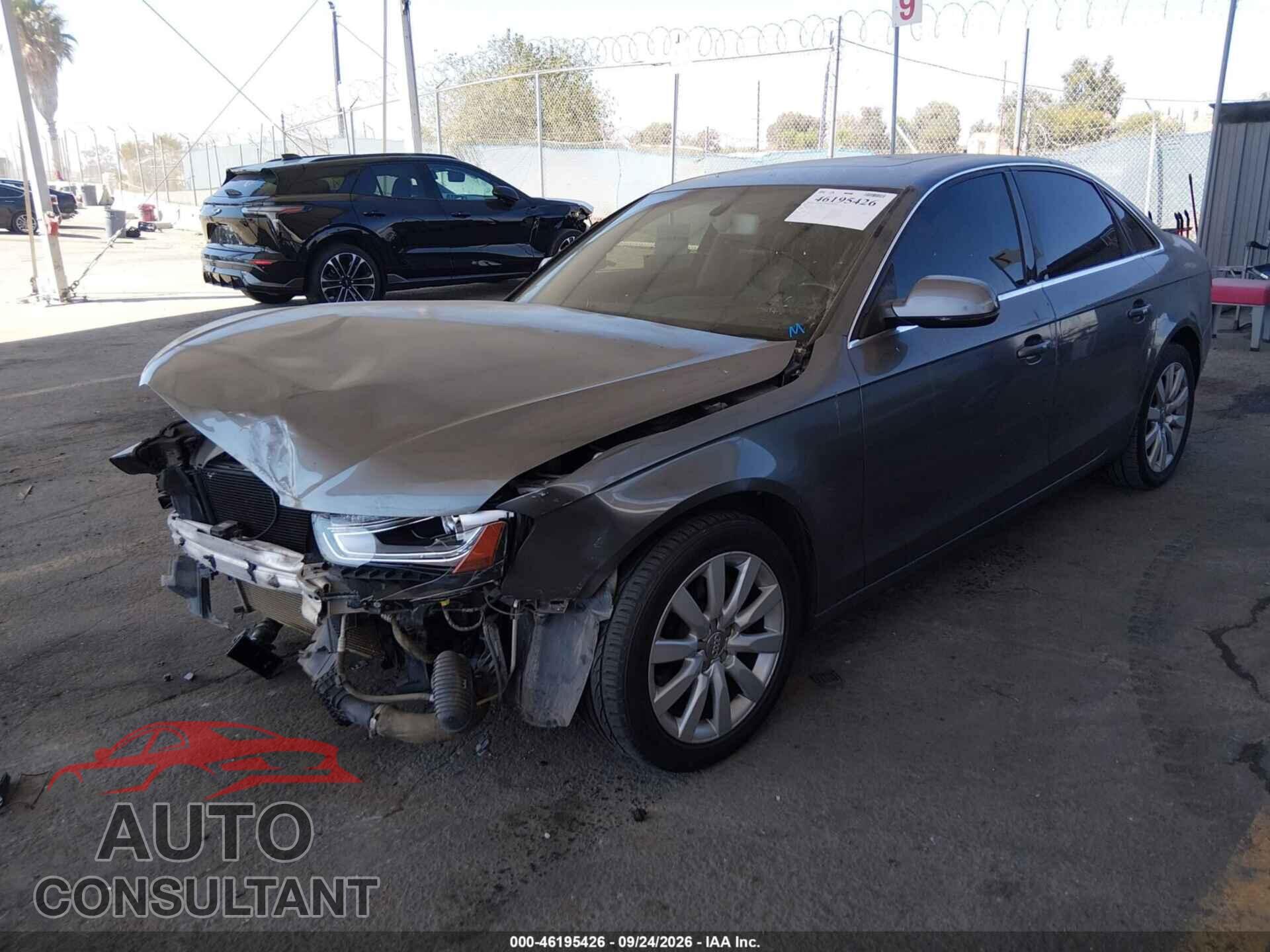 AUDI A4 2013 - WAUAFAFL7DA054533