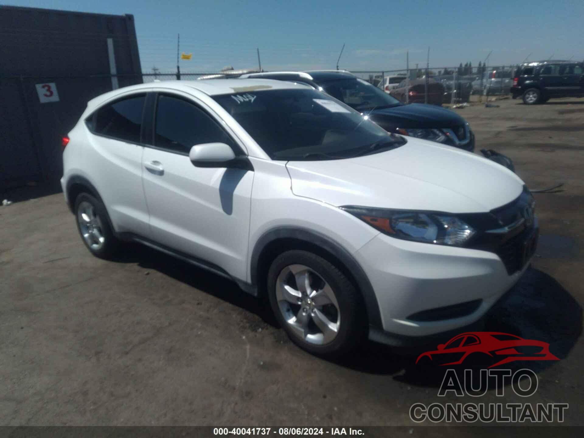 HONDA HR-V 2016 - 3CZRU5H31GM702076
