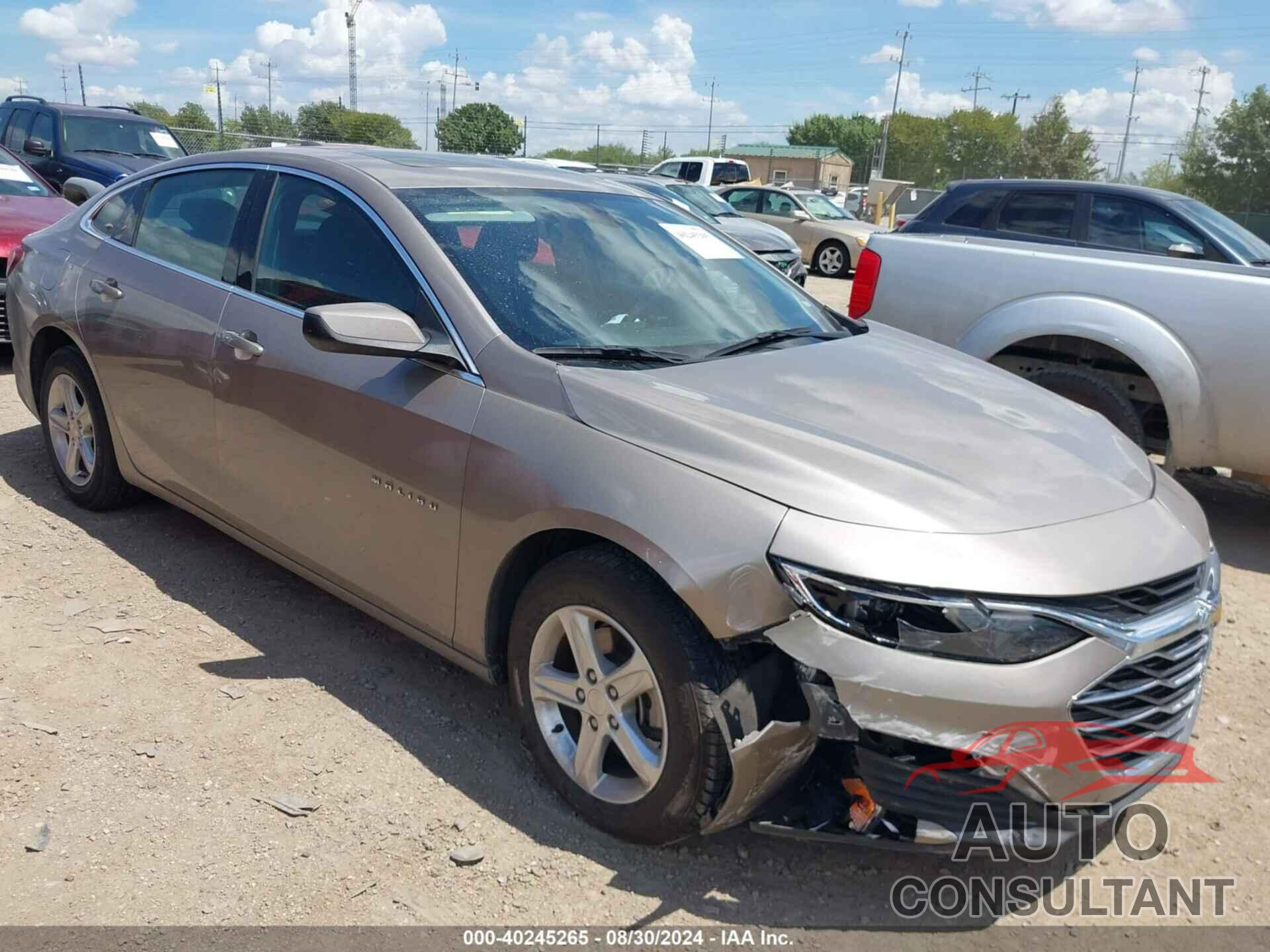 CHEVROLET MALIBU 2022 - 1G1ZD5ST3NF134594