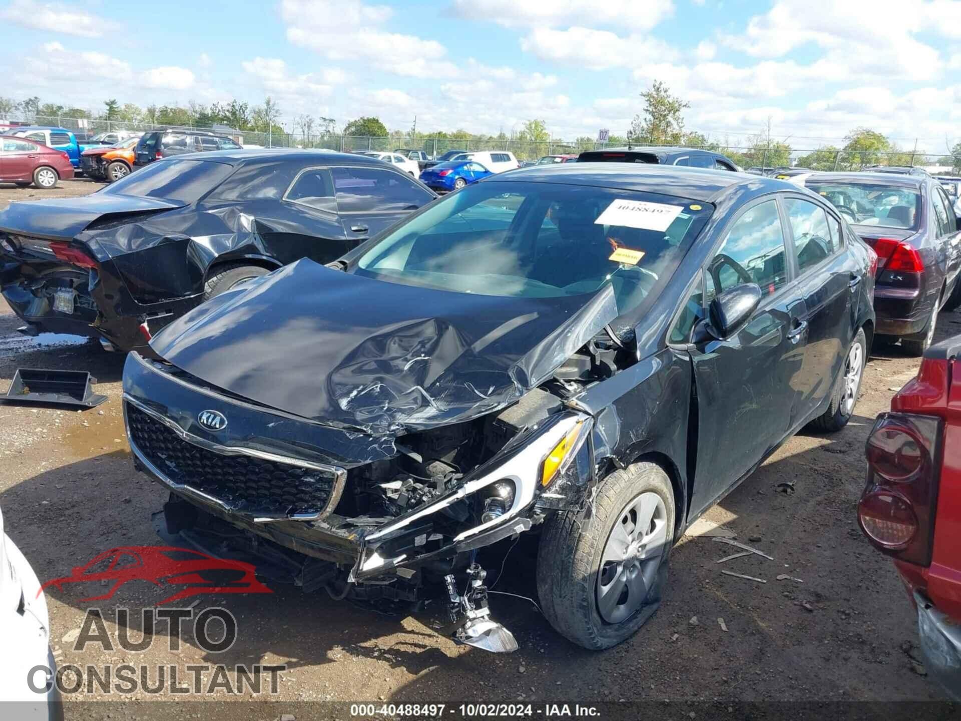 KIA FORTE 2017 - 3KPFK4A78HE072865