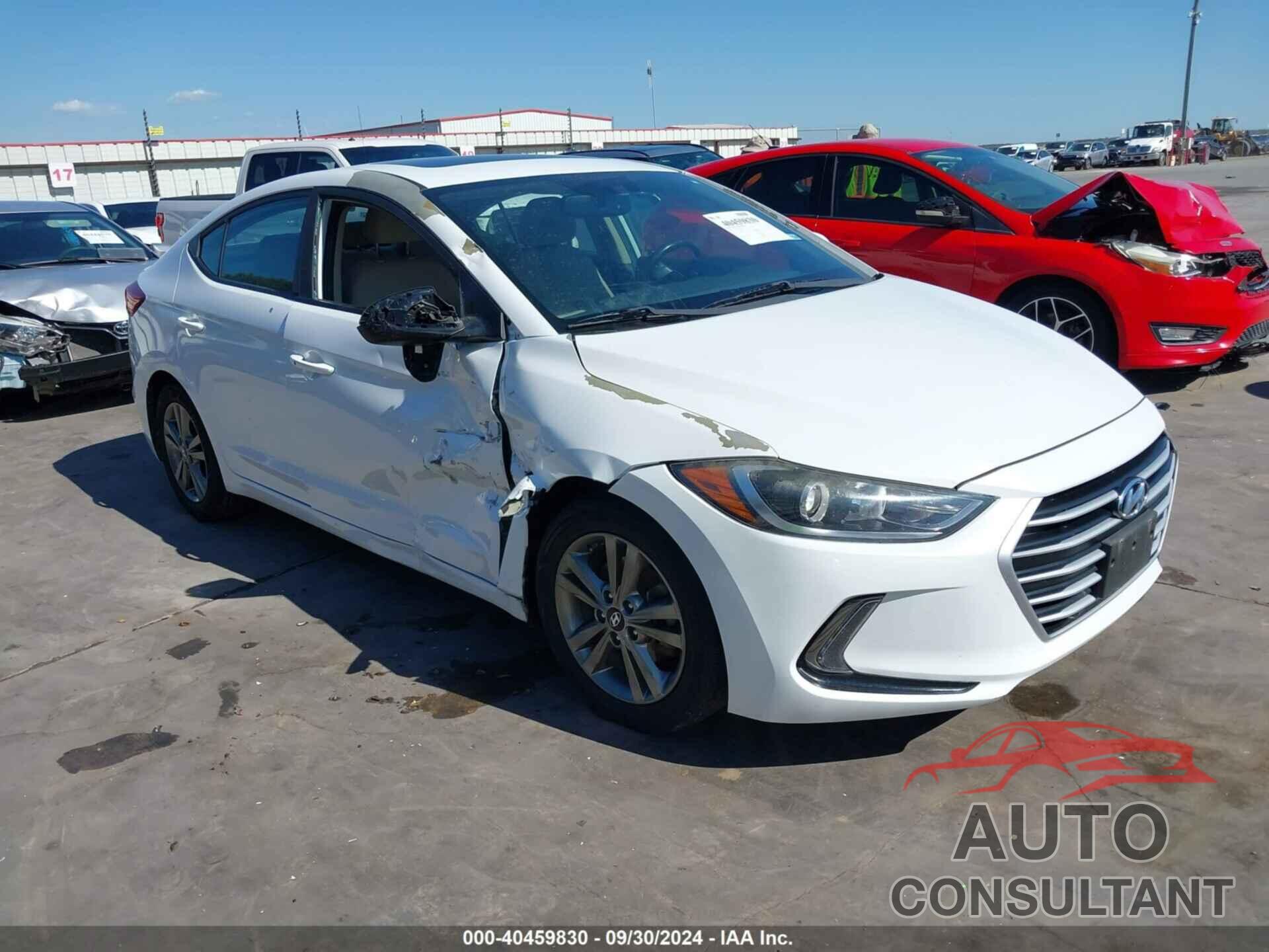 HYUNDAI ELANTRA 2017 - 5NPD84LF5HH209640