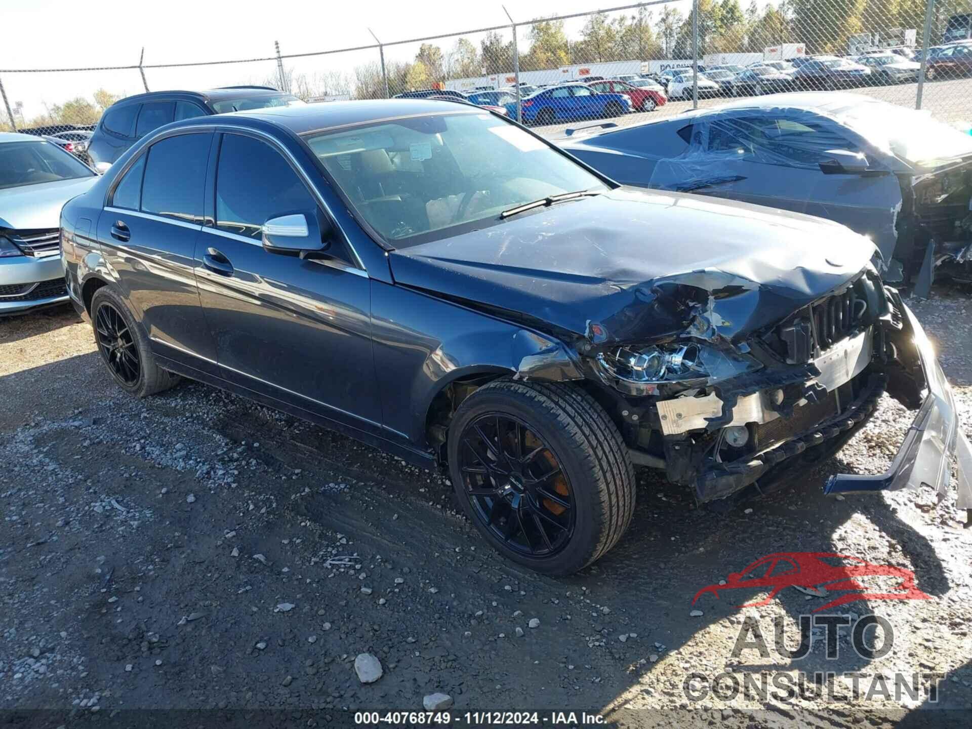 MERCEDES-BENZ C 300 2009 - WDDGF81X19R050041