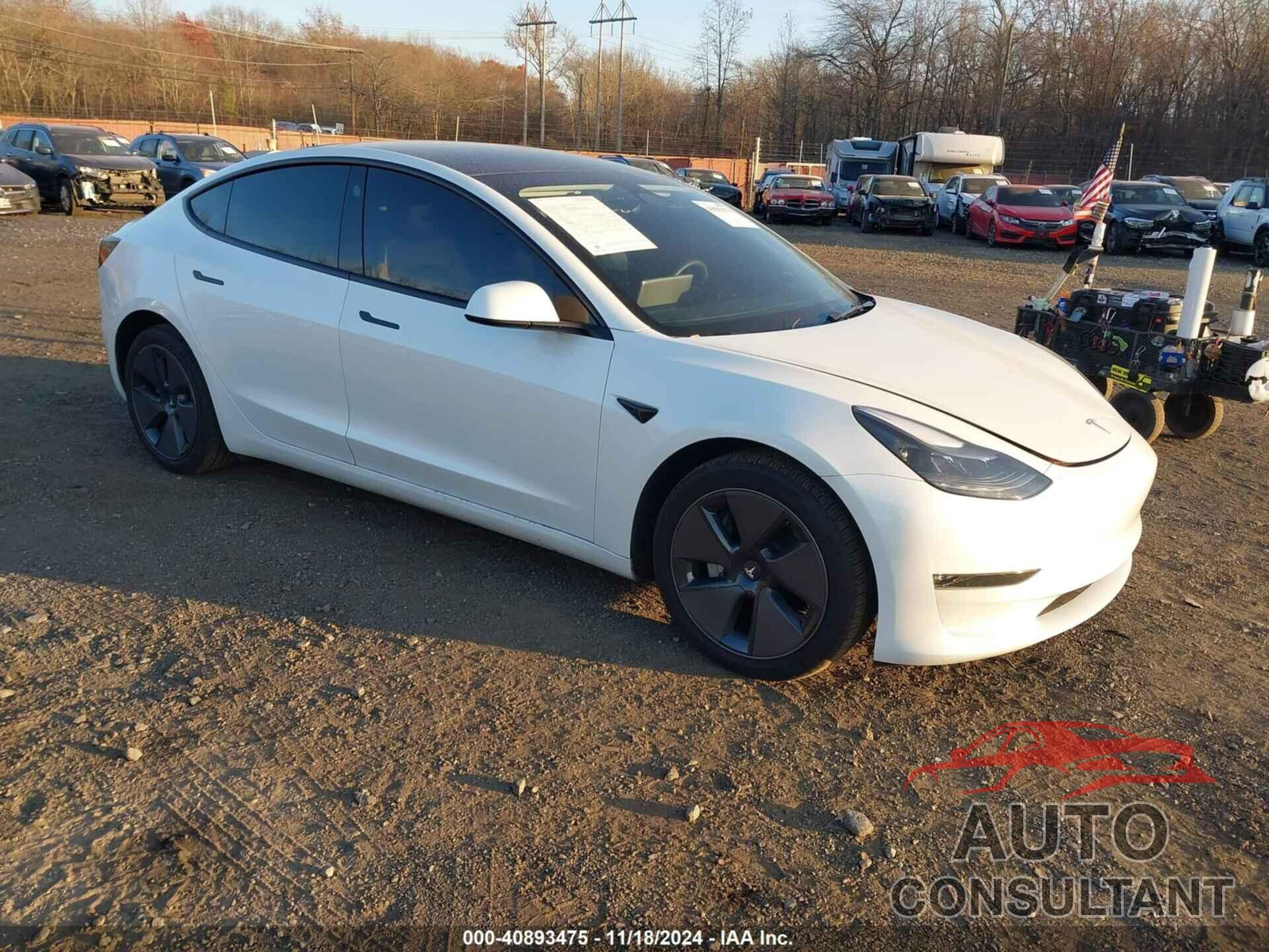 TESLA MODEL 3 2023 - 5YJ3E1EB8PF604938