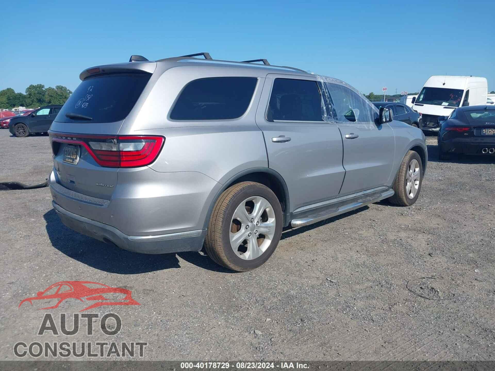 DODGE DURANGO 2014 - 1C4RDJDG0EC351778