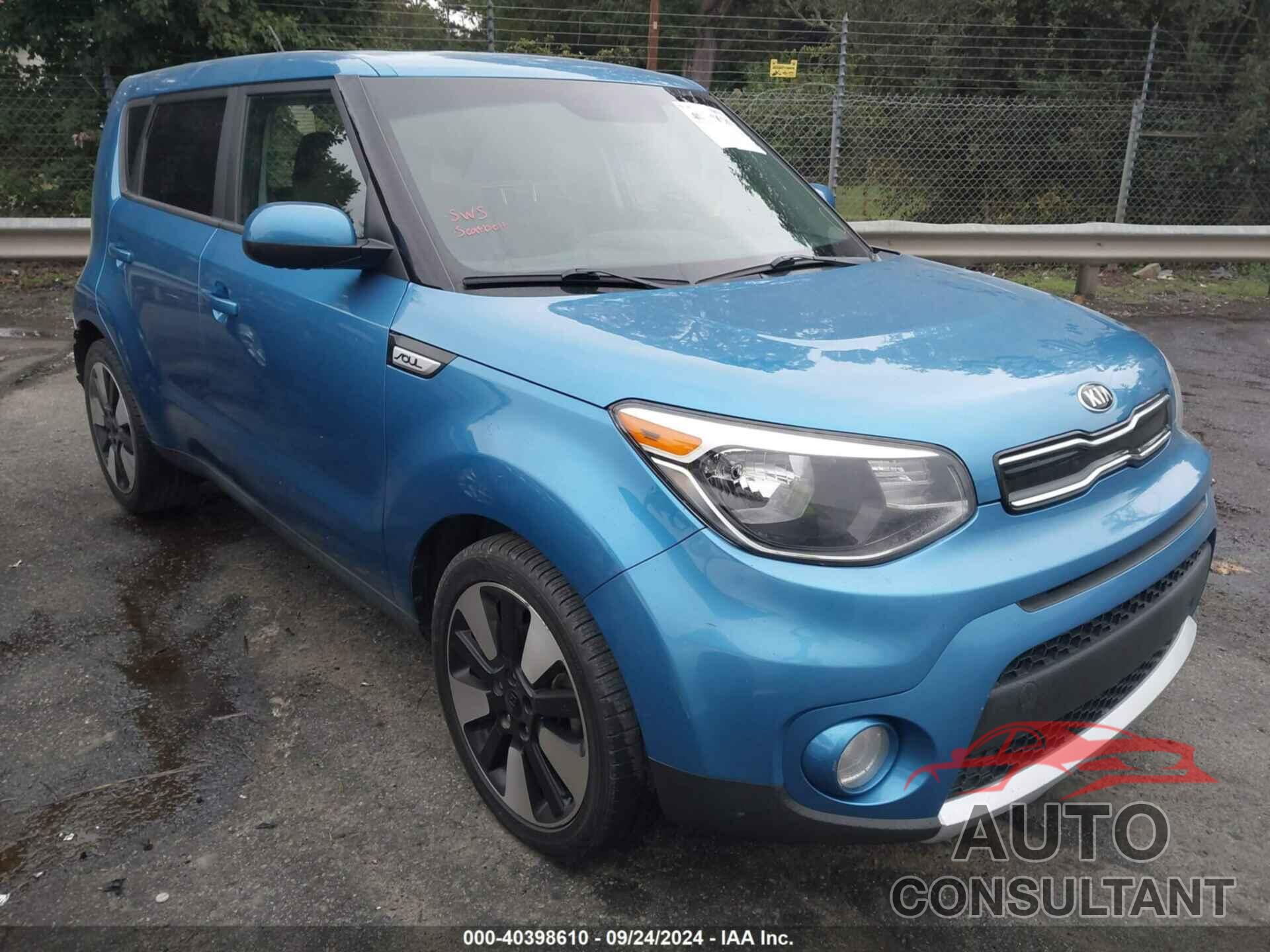 KIA SOUL 2018 - KNDJP3A54J7556249