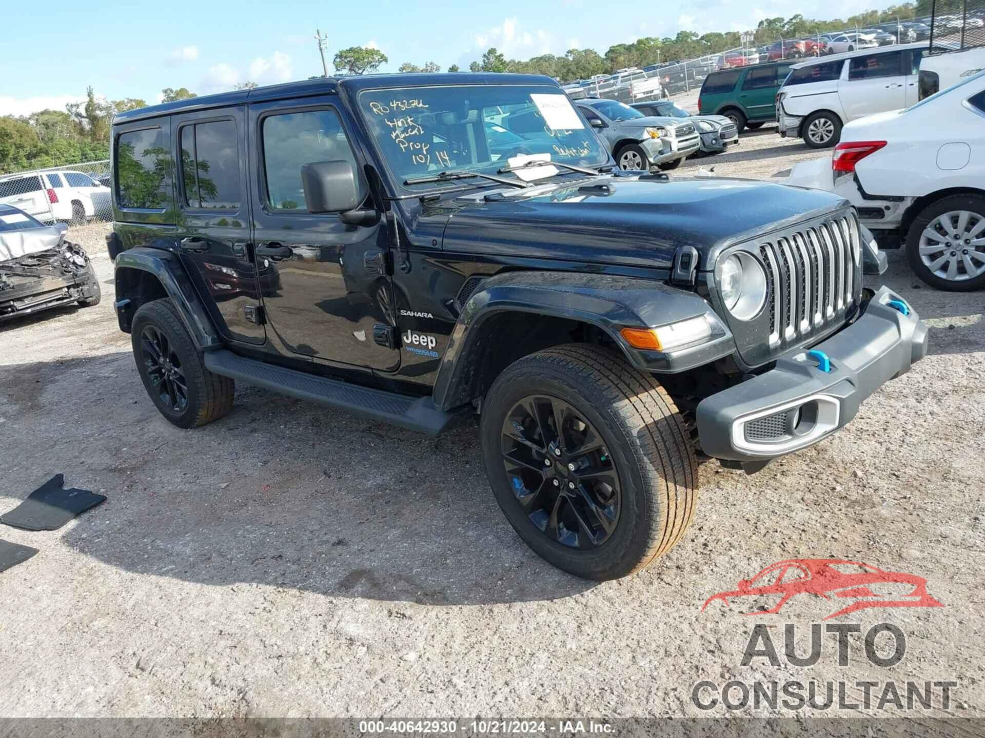 JEEP WRANGLER 4XE 2022 - 1C4JJXP61NW197849