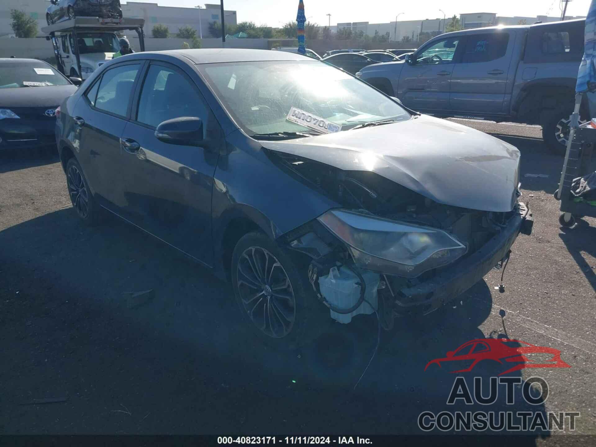TOYOTA COROLLA 2016 - 5YFBURHE3GP543313