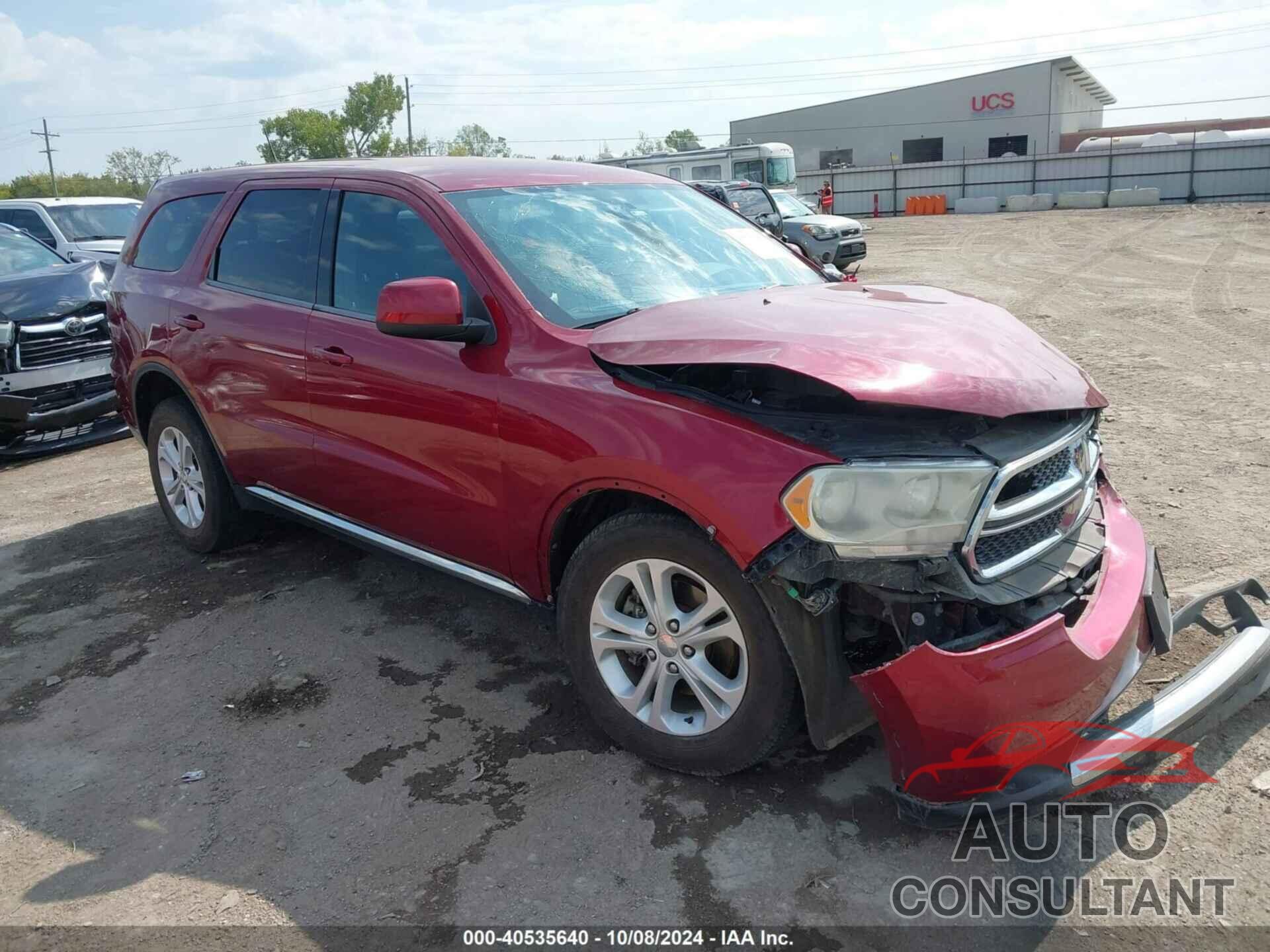 DODGE DURANGO 2013 - 1C4RDJAG8DC527687