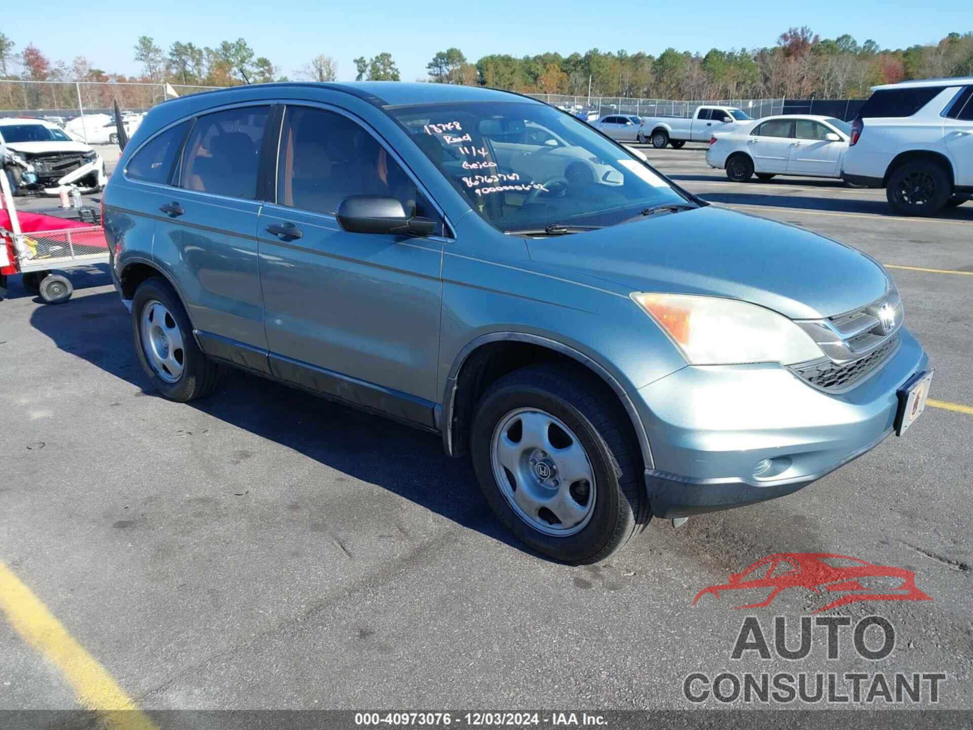 HONDA CR-V 2010 - 5J6RE3H39AL025045