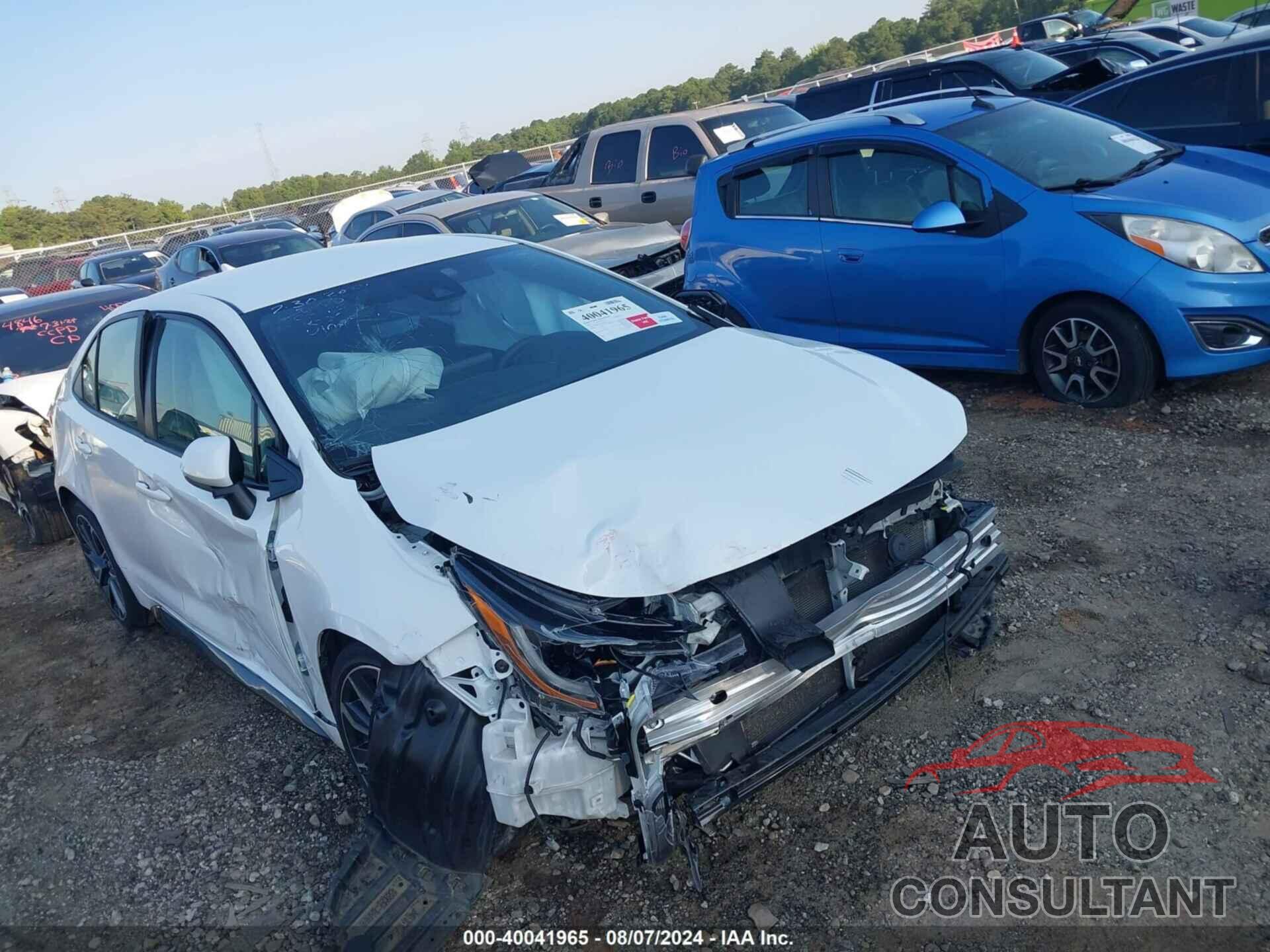 TOYOTA COROLLA 2022 - JTDS4MCEXNJ087449