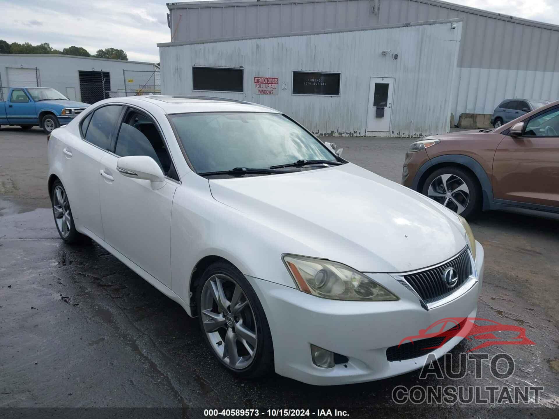 LEXUS IS 250 2010 - JTHBF5C27A5111097