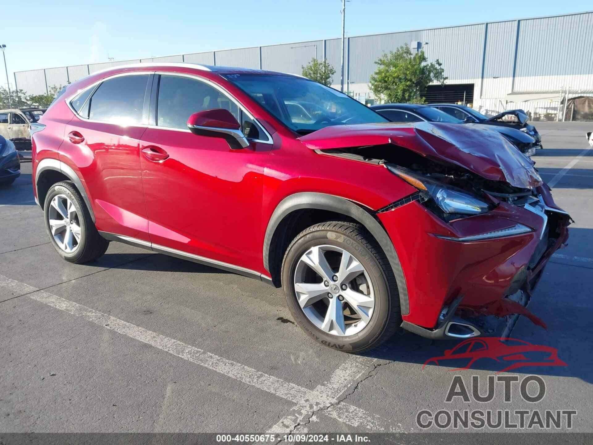 LEXUS NX 200T 2017 - JTJYARBZXH2065466