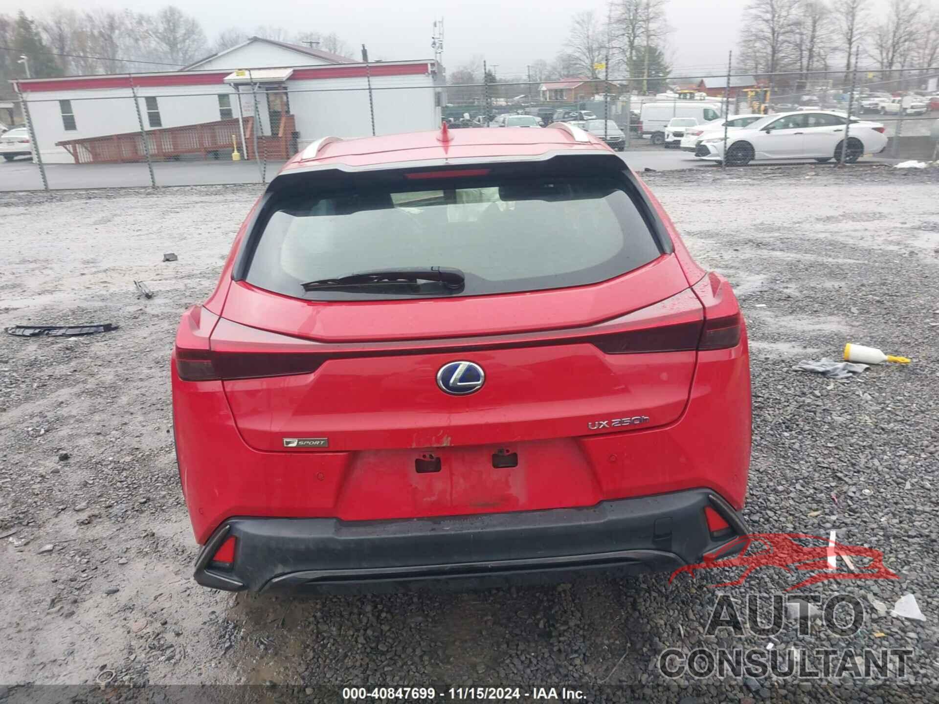 LEXUS UX 2019 - JTHU9JBH5K2006513