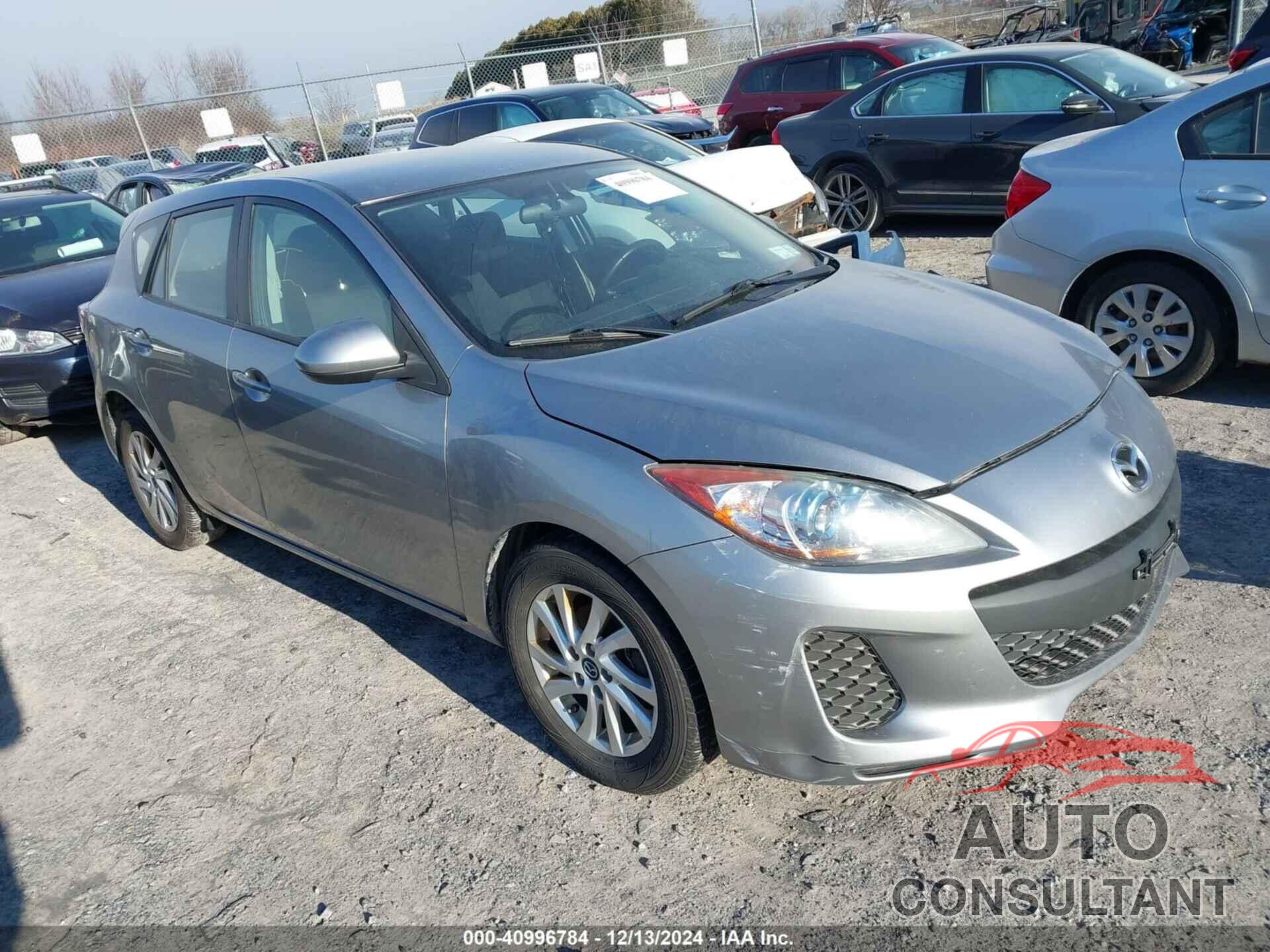 MAZDA MAZDA3 2013 - JM1BL1L76D1768497