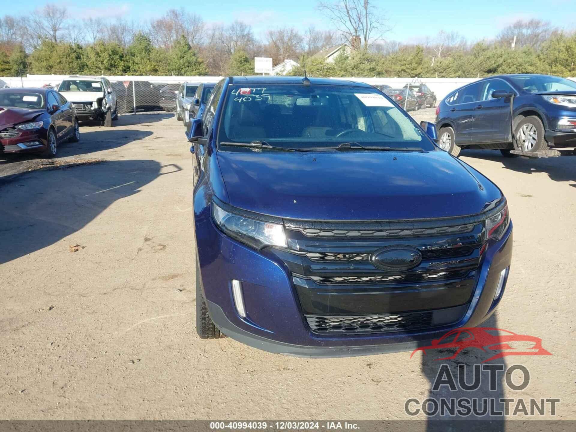 FORD EDGE 2011 - 2FMDK4KC8BBA84253