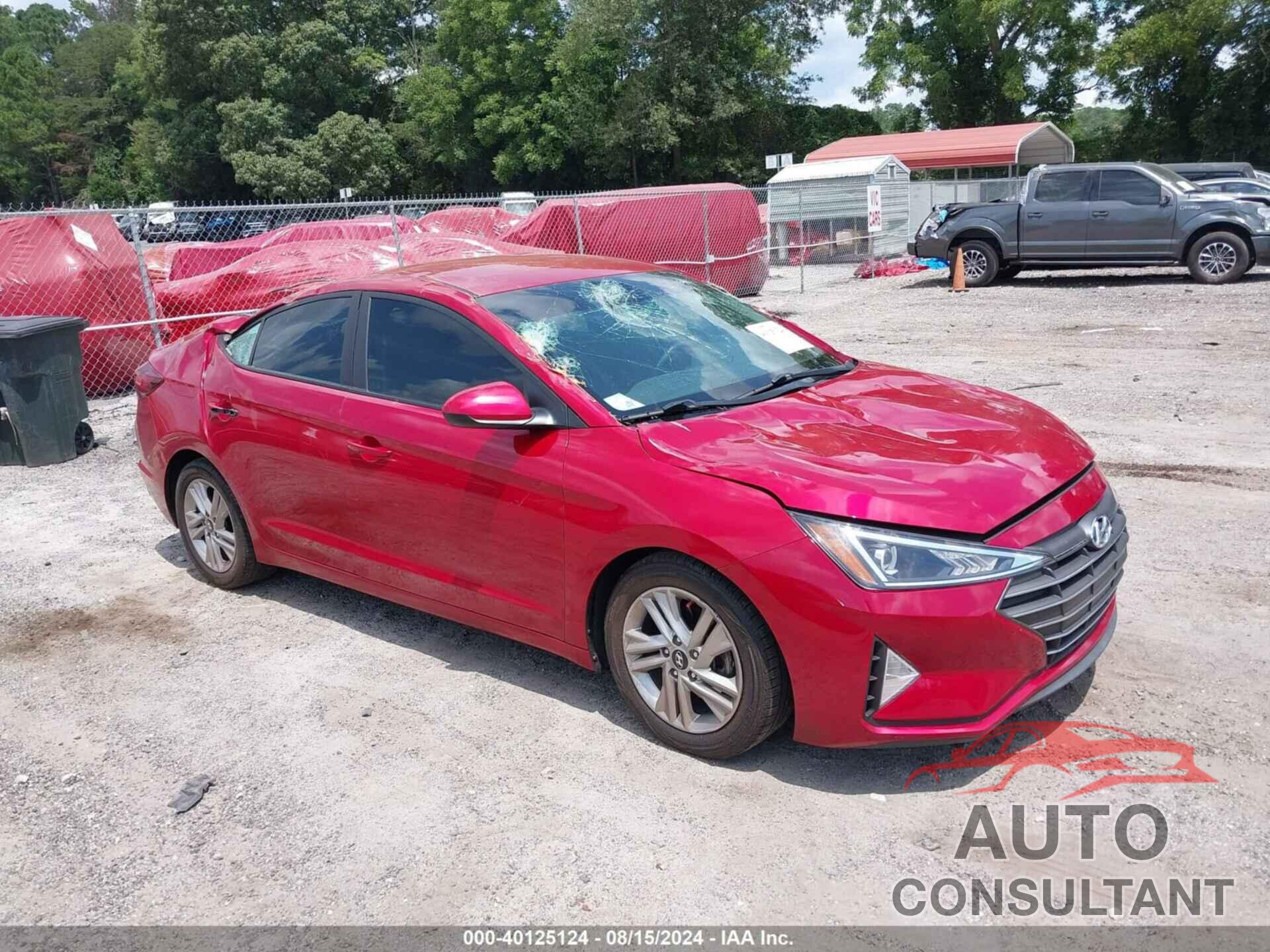 HYUNDAI ELANTRA 2019 - 5NPD84LF5KH473044